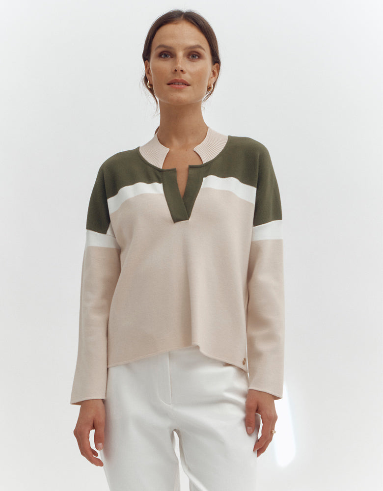 Knitted sweatshirt ASMARA/87039/801