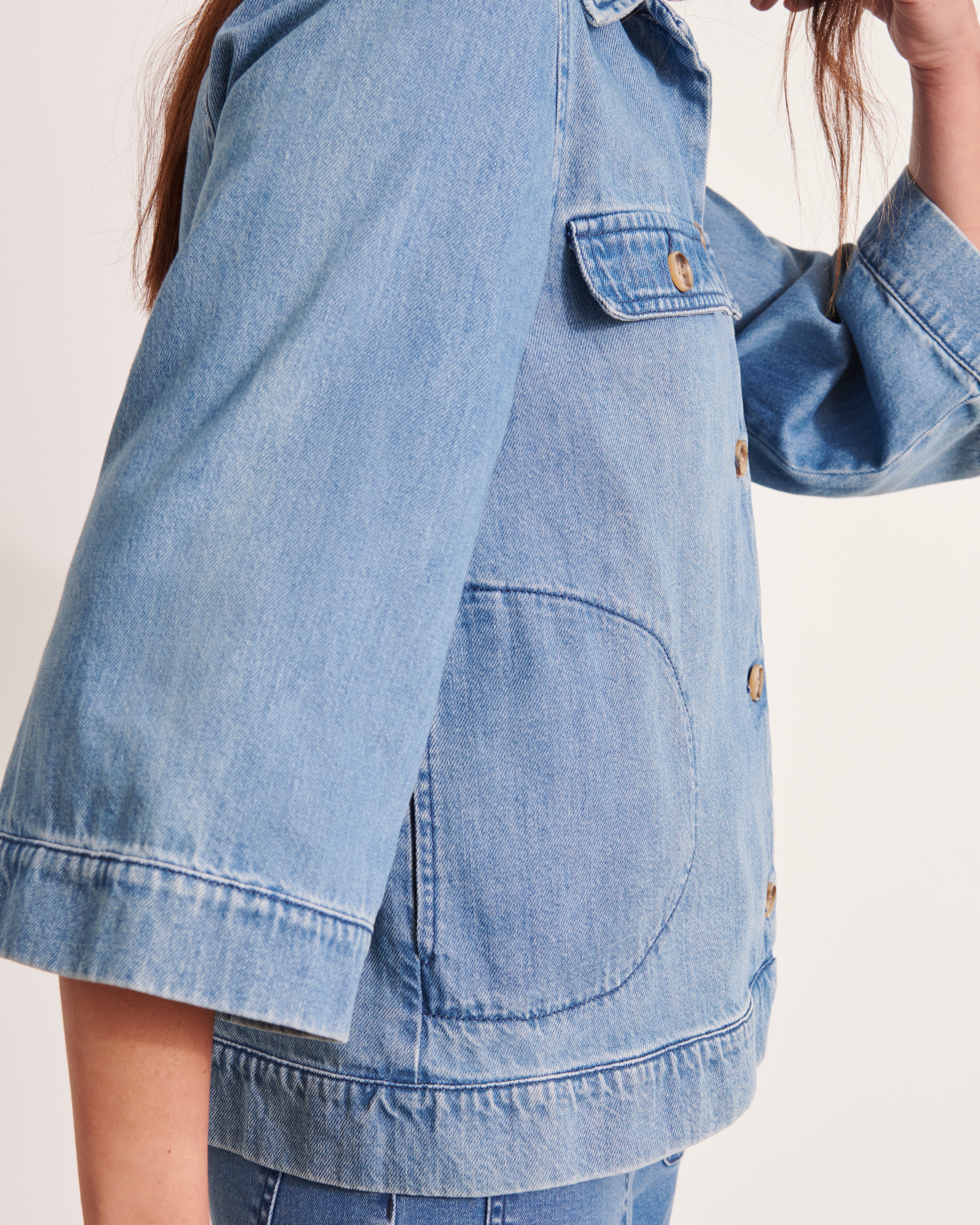 Veste courte boutonnée BALI12-BIS/12067/301