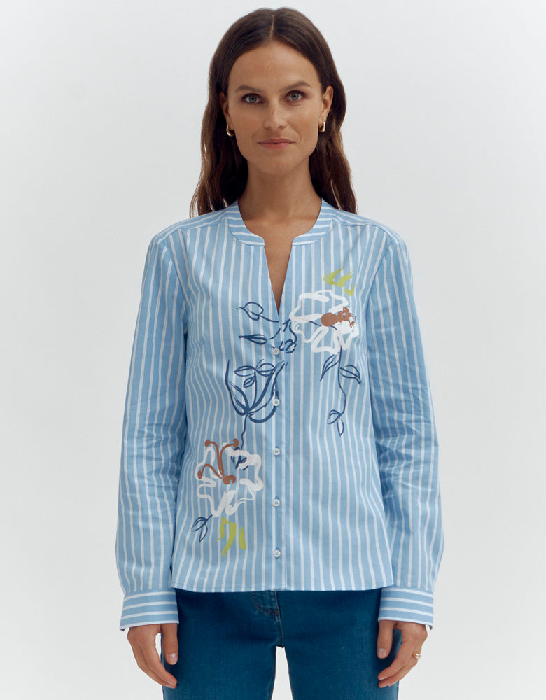 Printed blouse CEZANNE/87145/630
