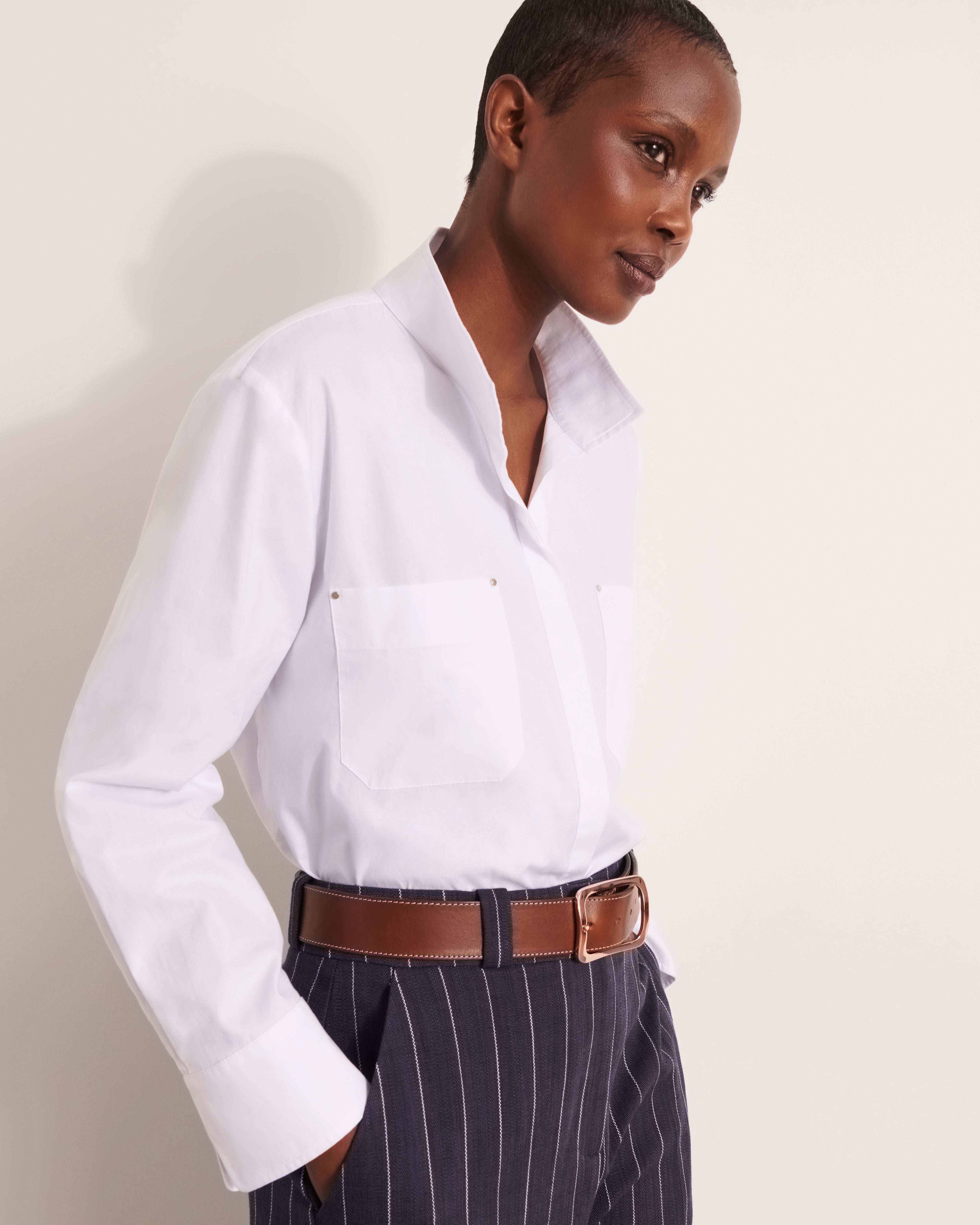 Box-shaped blouse – Devernois