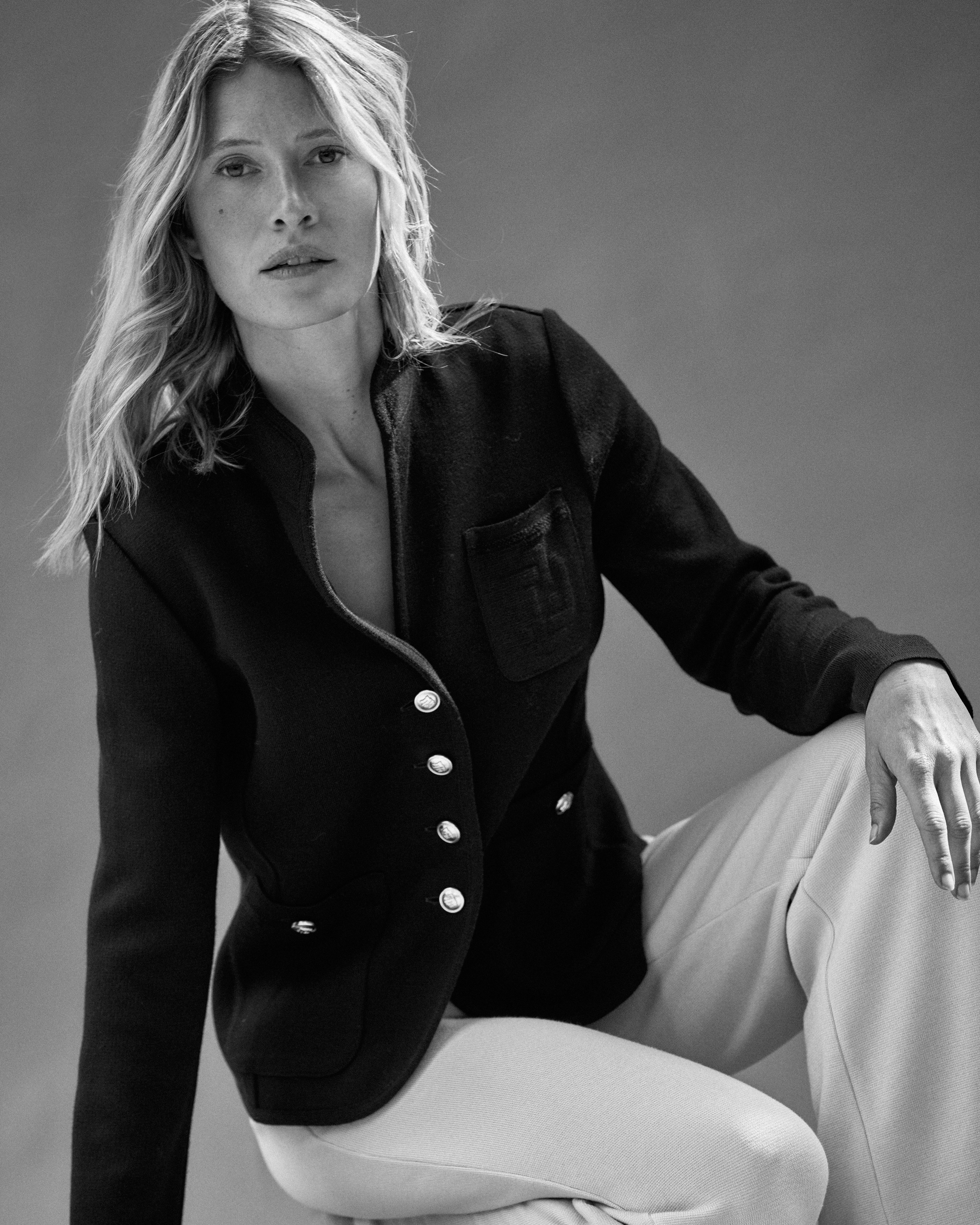 VICTORINE1927-12/12036/312 Merino wool milano knit jacket