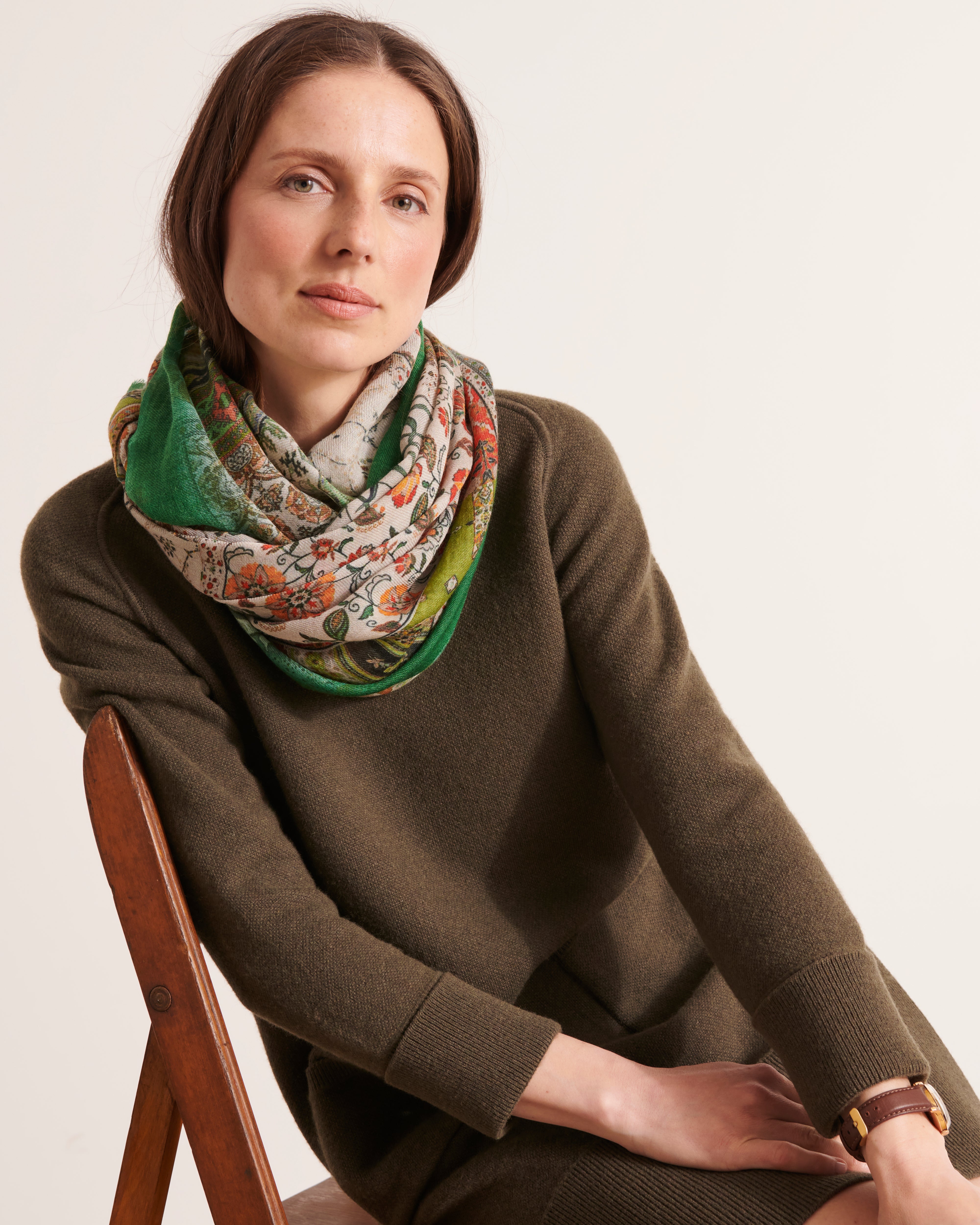 Echarpe imprimée ELEANORE/12094/610