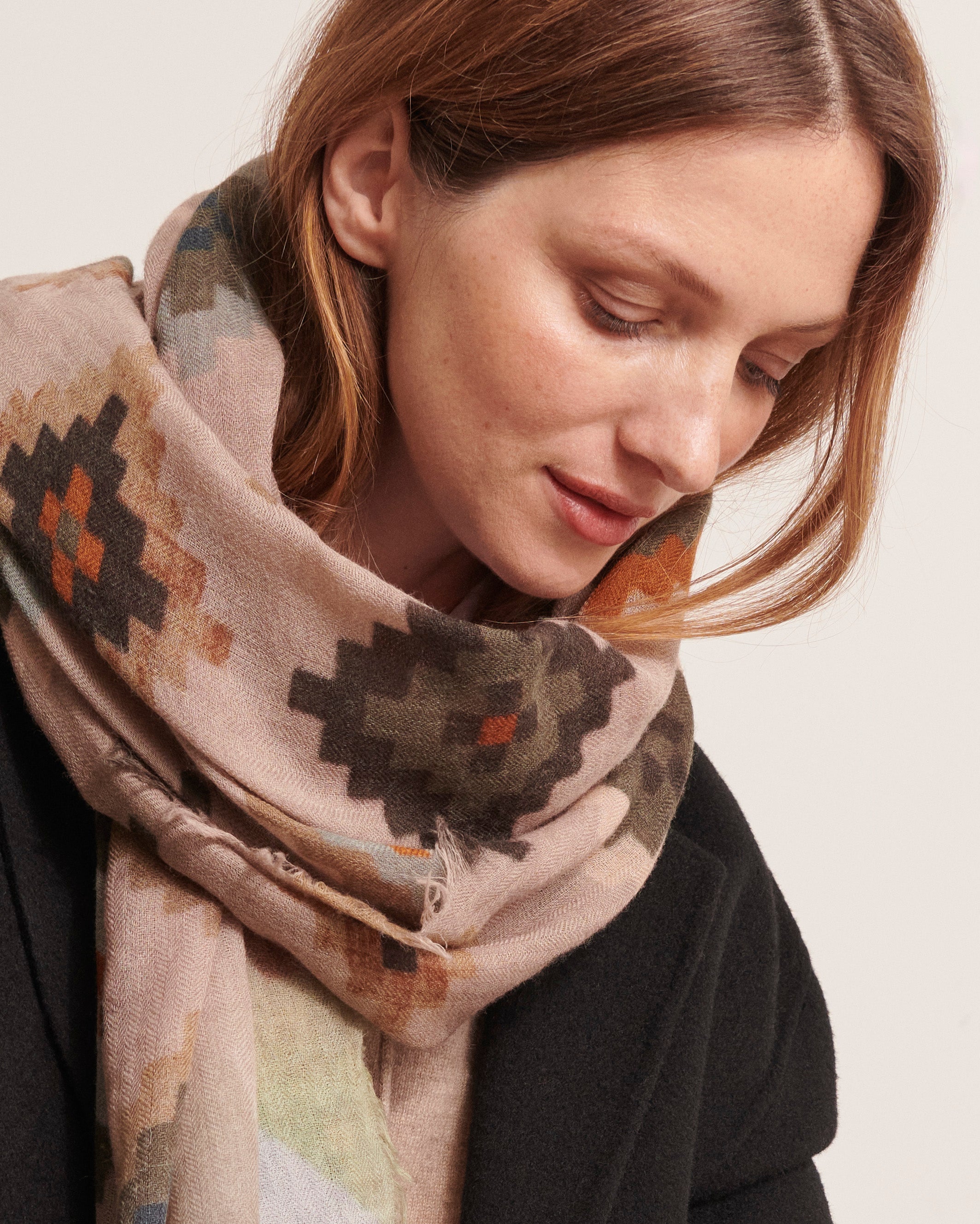 EMMY/12096/531 printed scarf