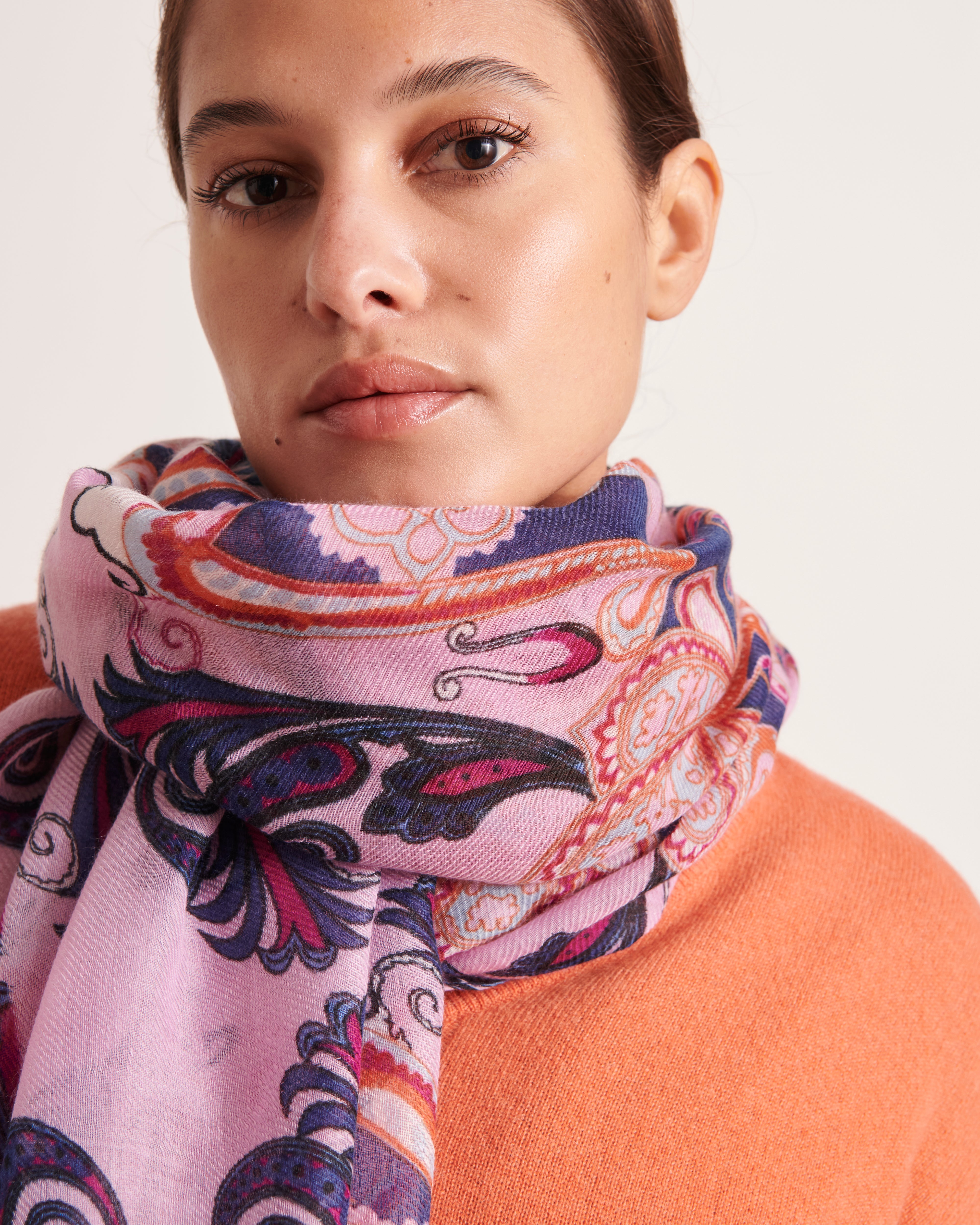 ERABESQUE/12221/650 printed scarf