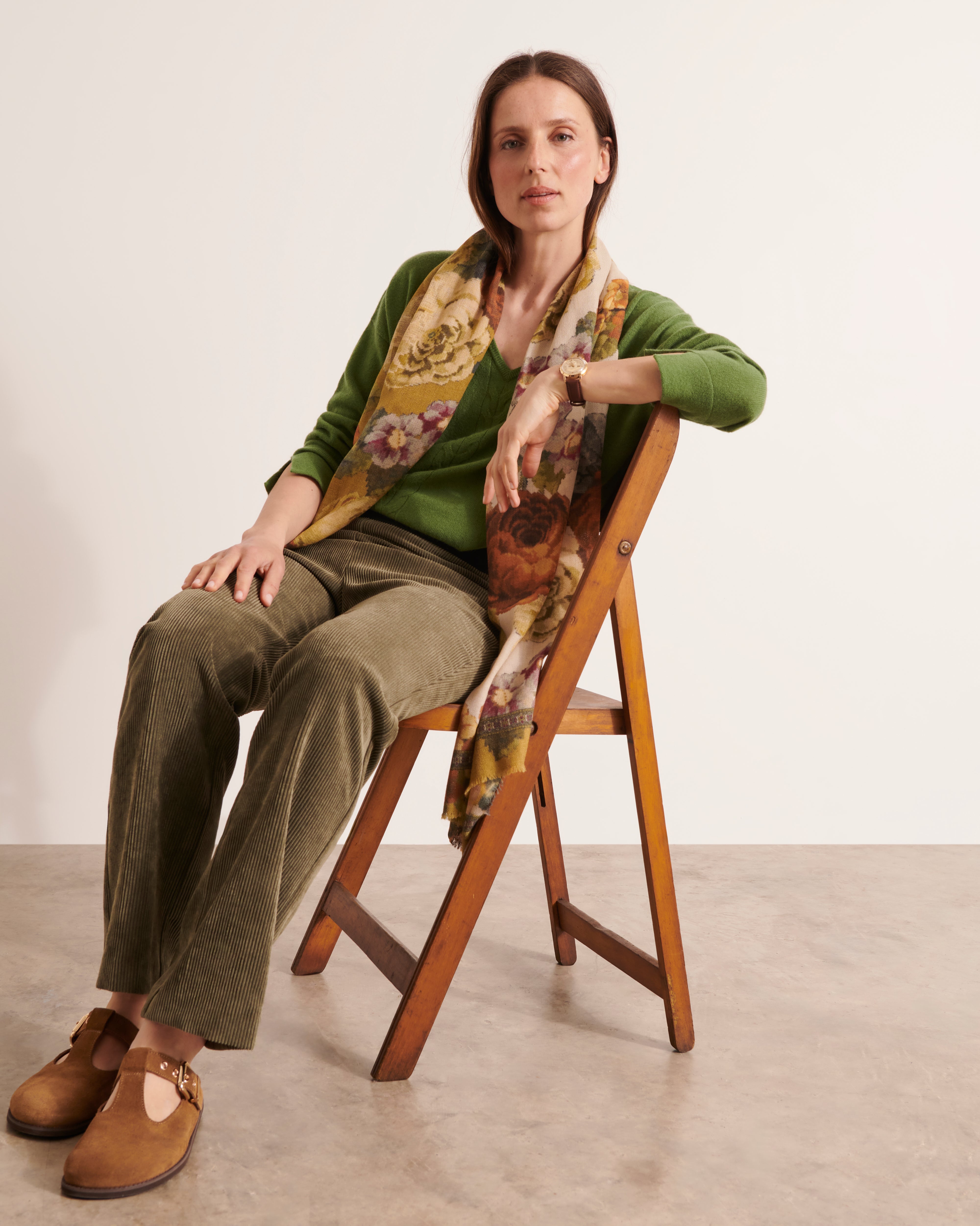 Echarpe imprimée EUGENIE/12103/555