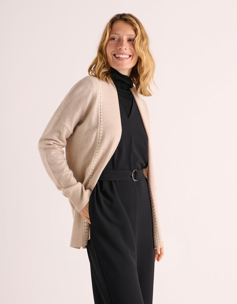Gilet en laine et cachemire GALVANO/88015/042