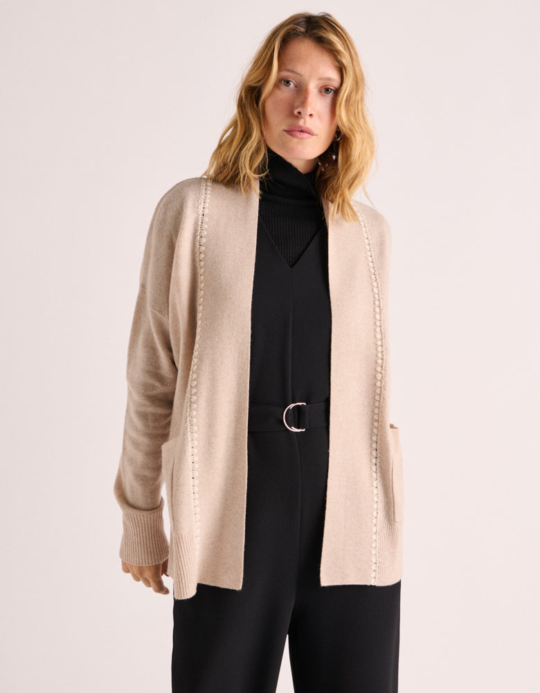 Gilet en laine et cachemire GALVANO/88015/042