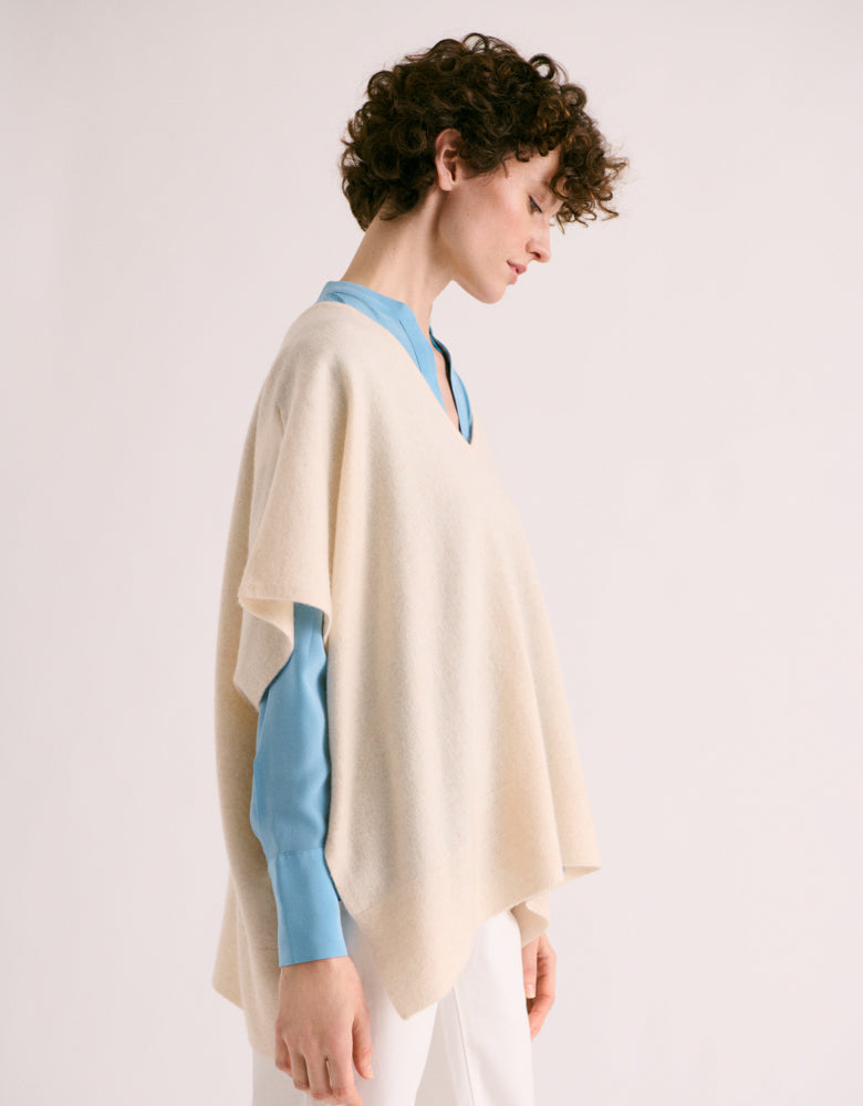 Cape en maille cachemire GAZELITE/88190/003