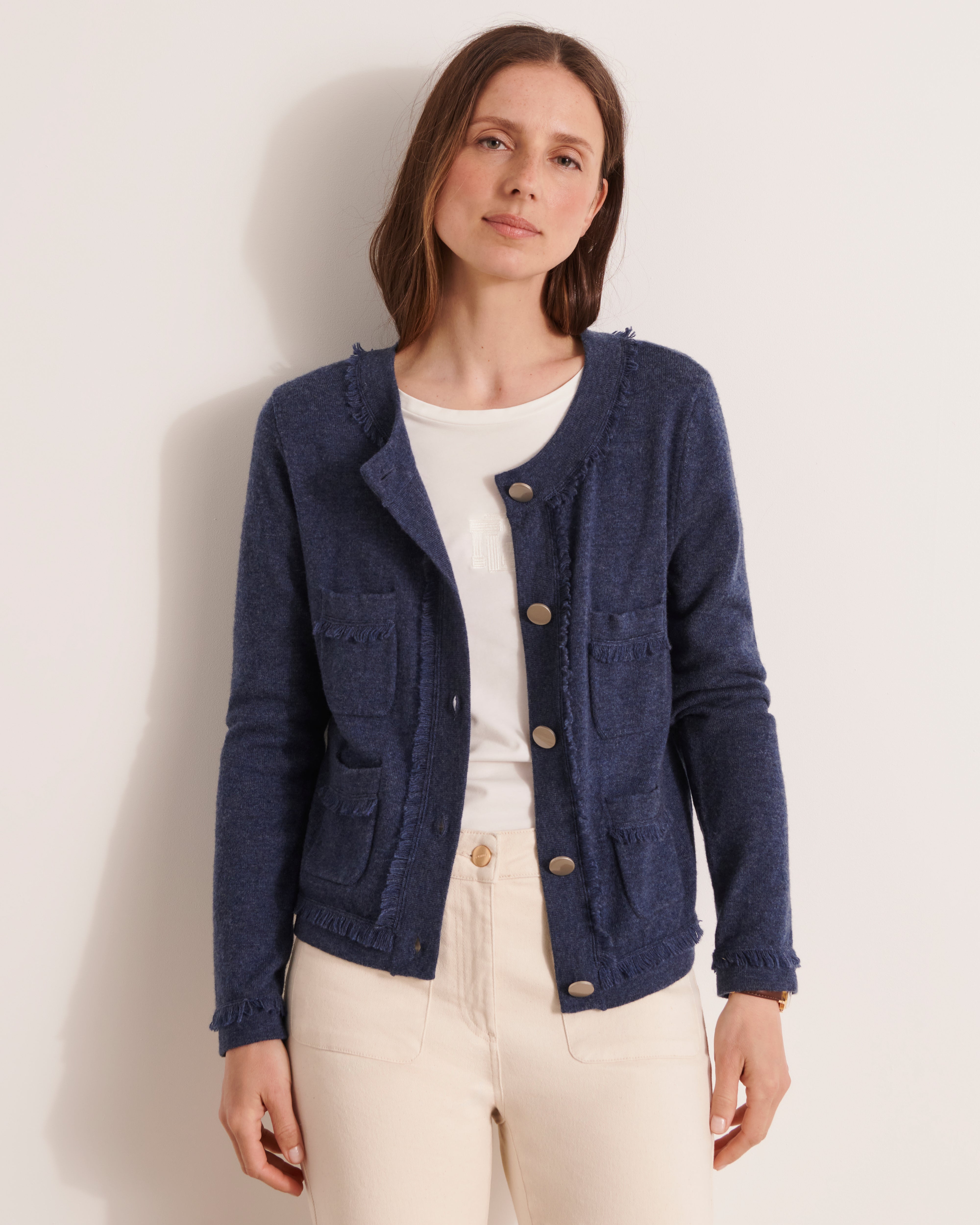 Gilet en cachemire GINELLE12/12058/286