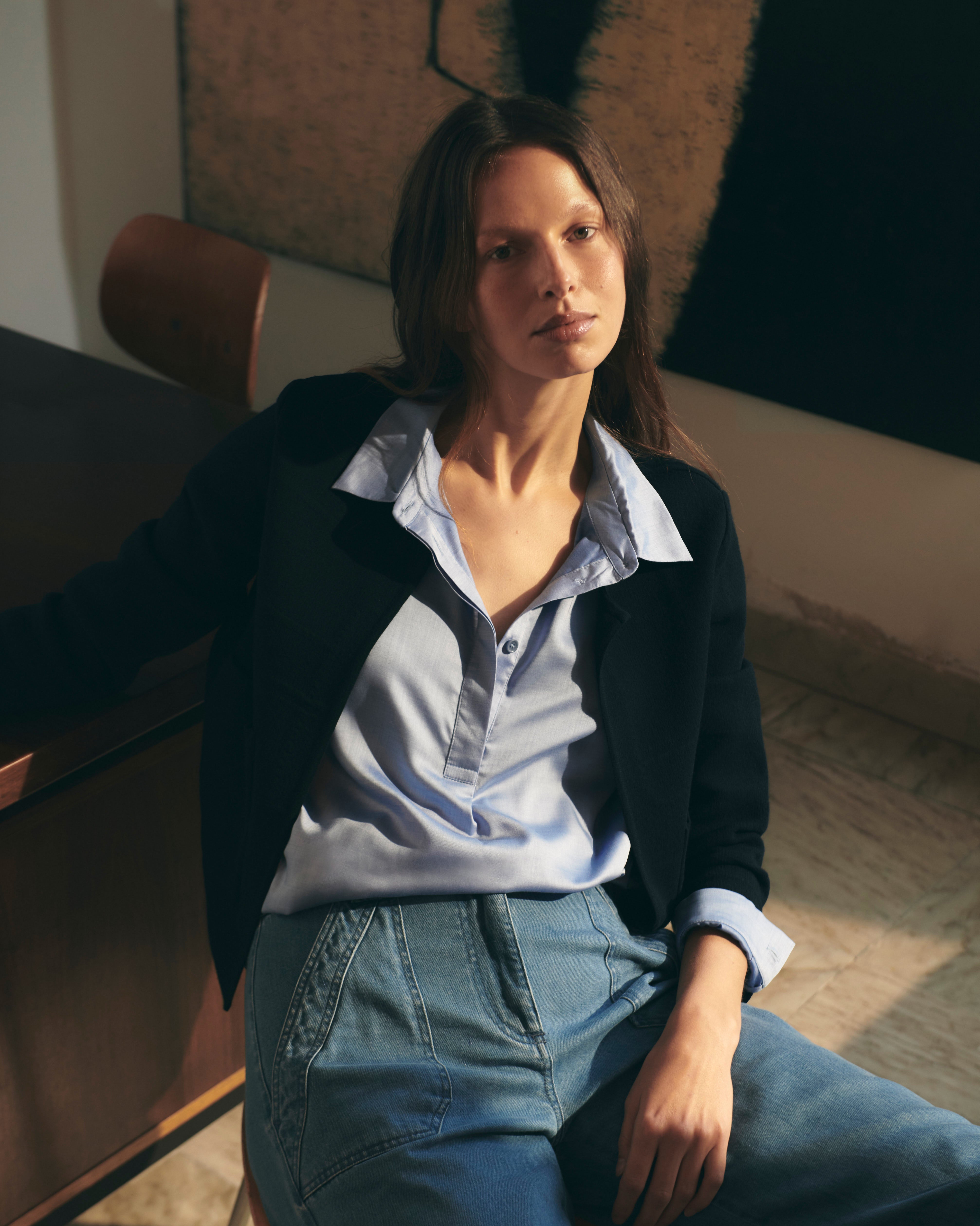 Straight cut shirt – Devernois