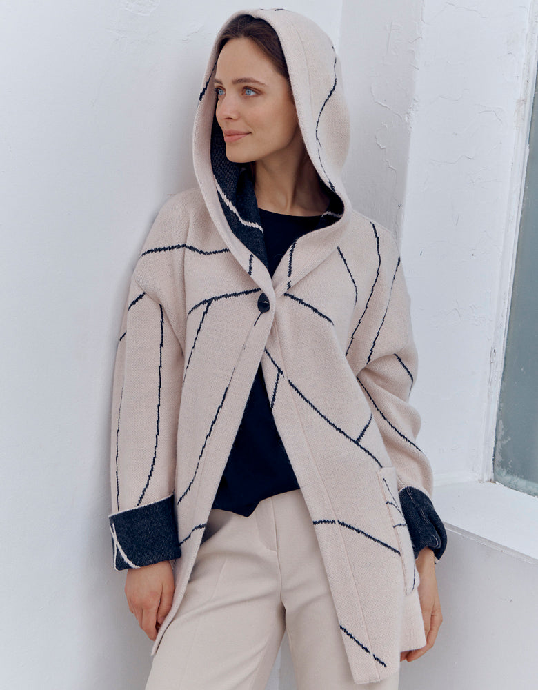 Manteau maille hotsell