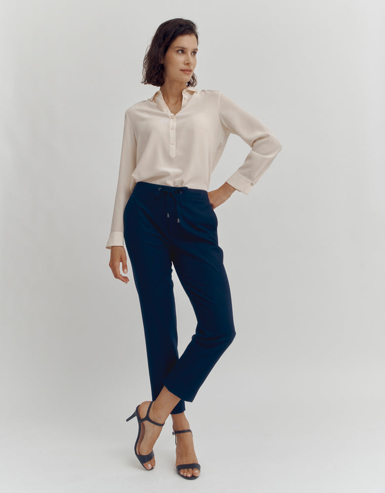Fly front cheap jogging pants