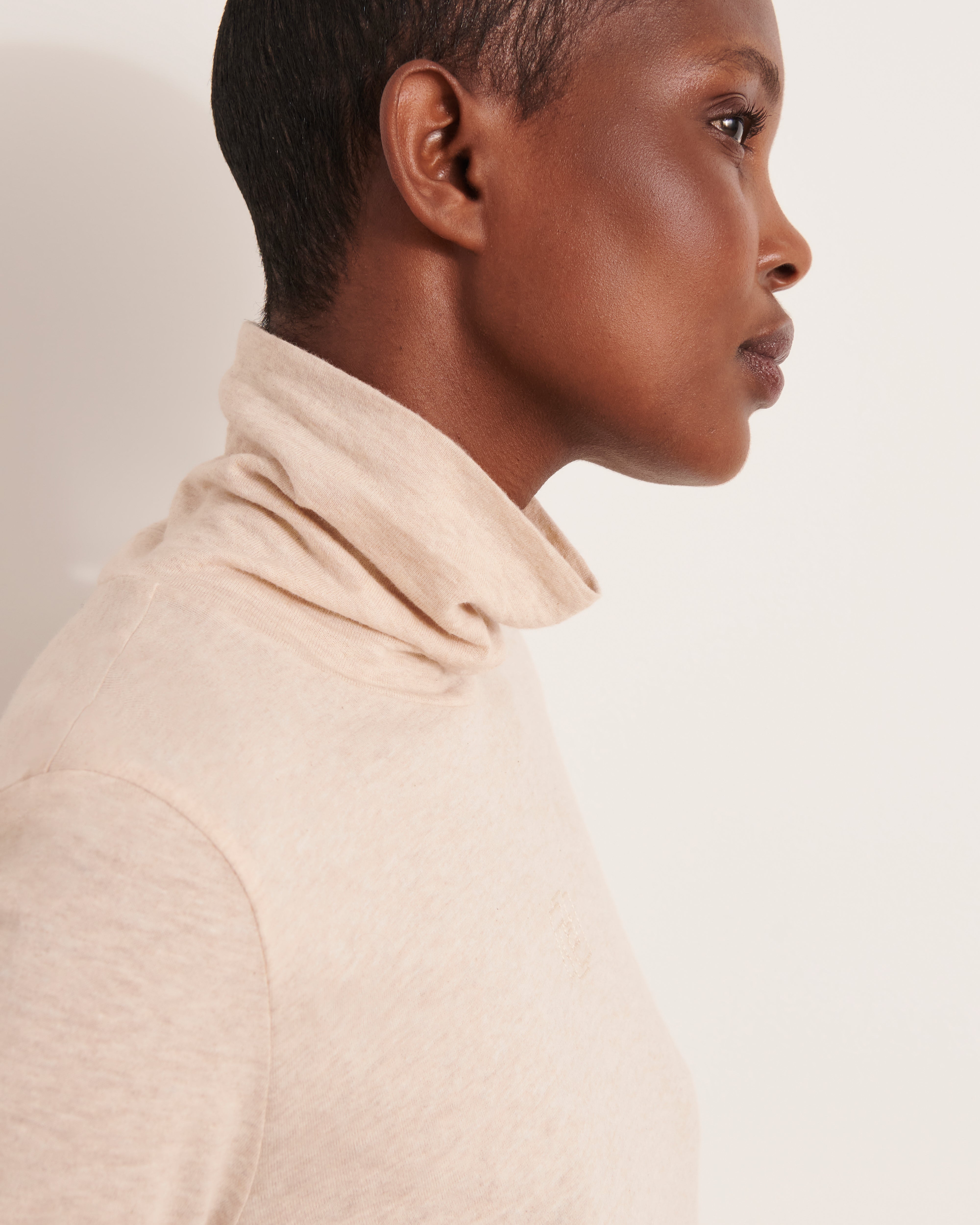 Tee-shirt col roulé TOUCH-CR/12169/005