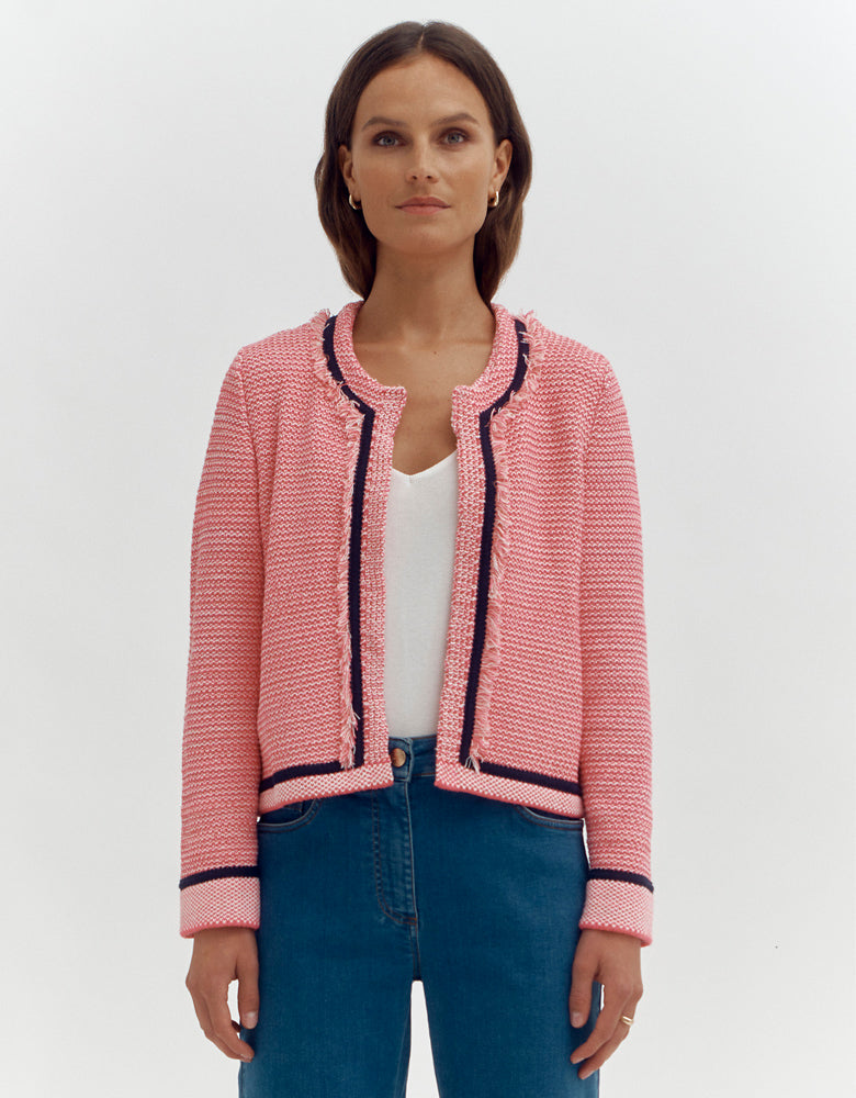 Short knitted jacket VICTORY/87140/901