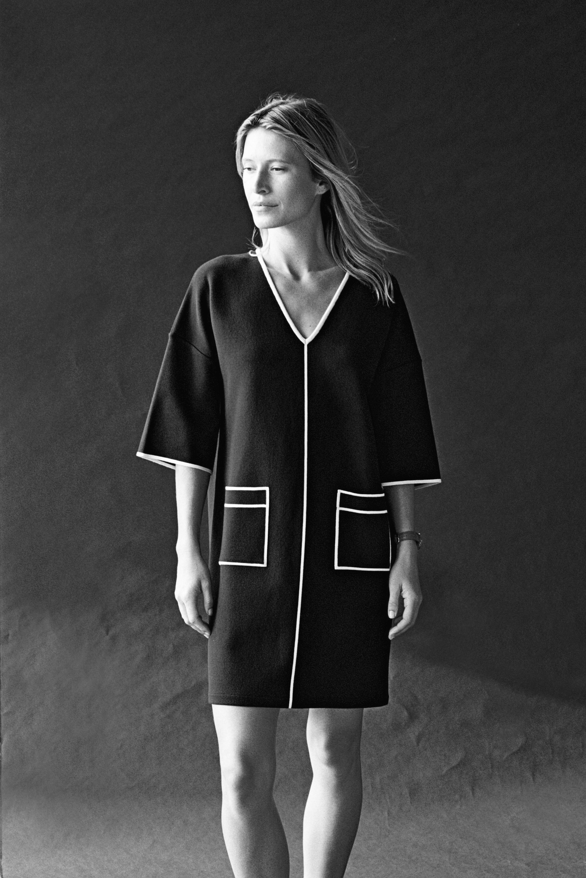 Robe en maille milano OLEXINE/13103/313