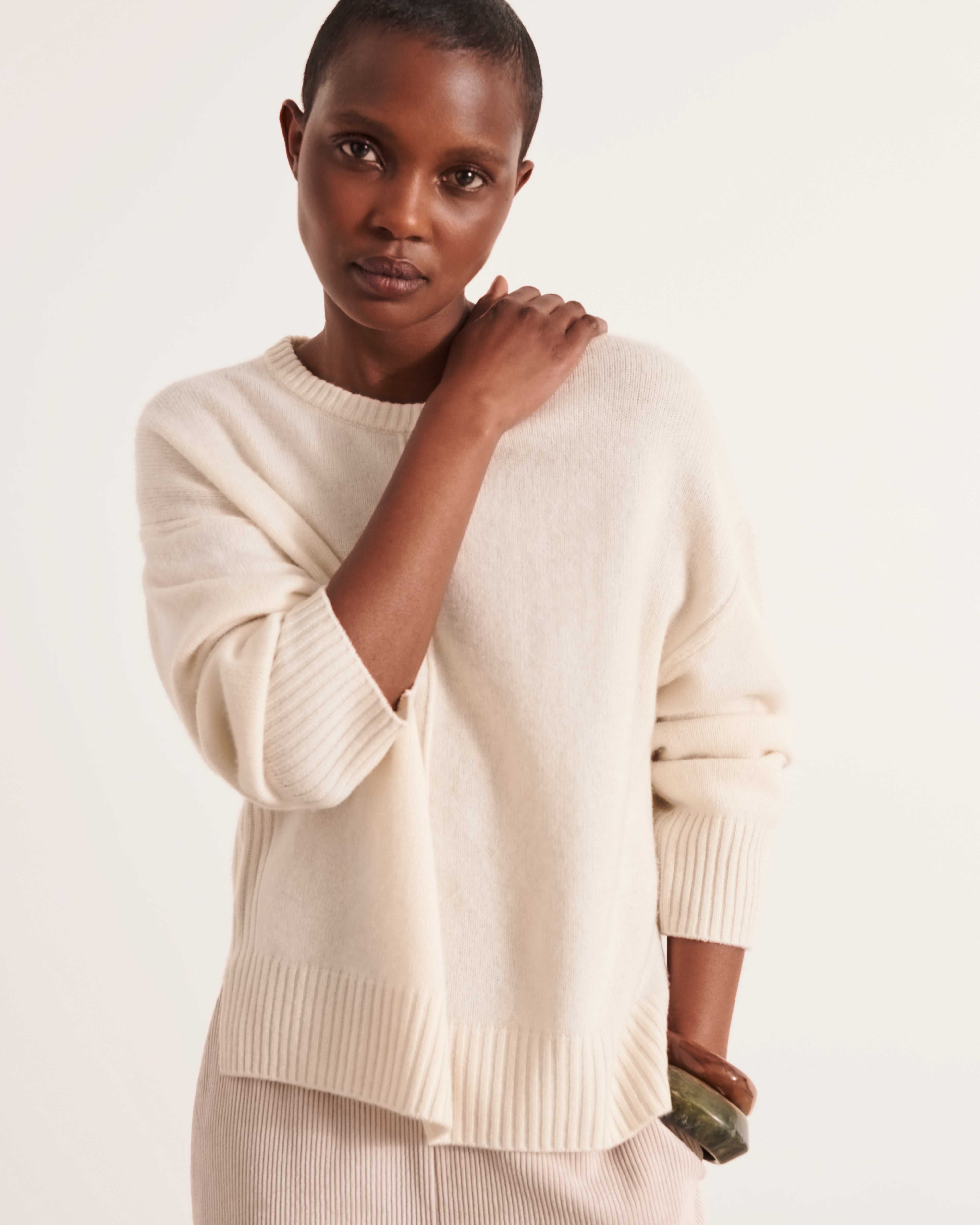 Pull en maille col rond ABIGATA/12055/003