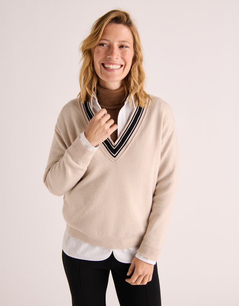 Pull en cachemire femme Devernois