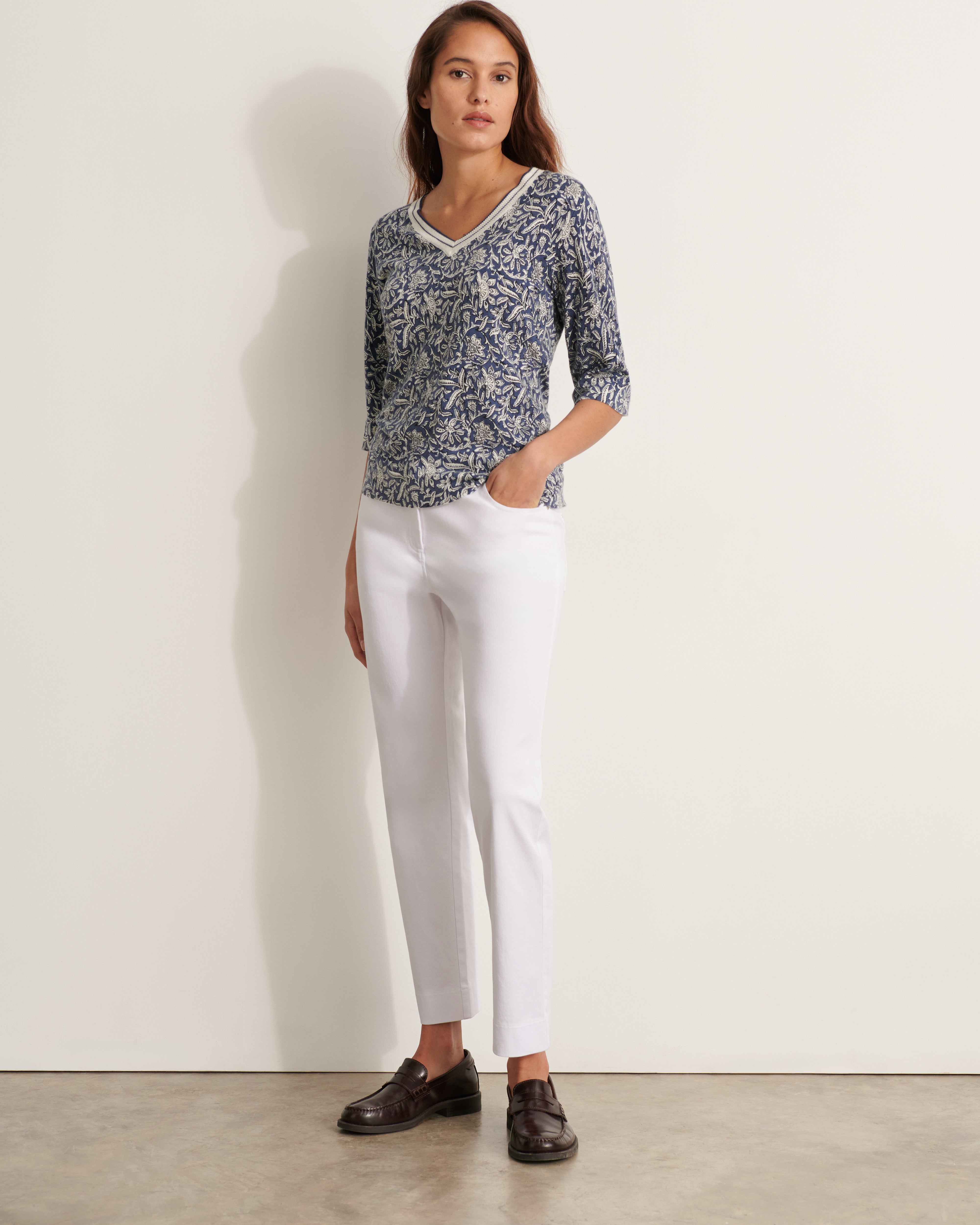 Pull en maille imprimée ACAENA/11050/881