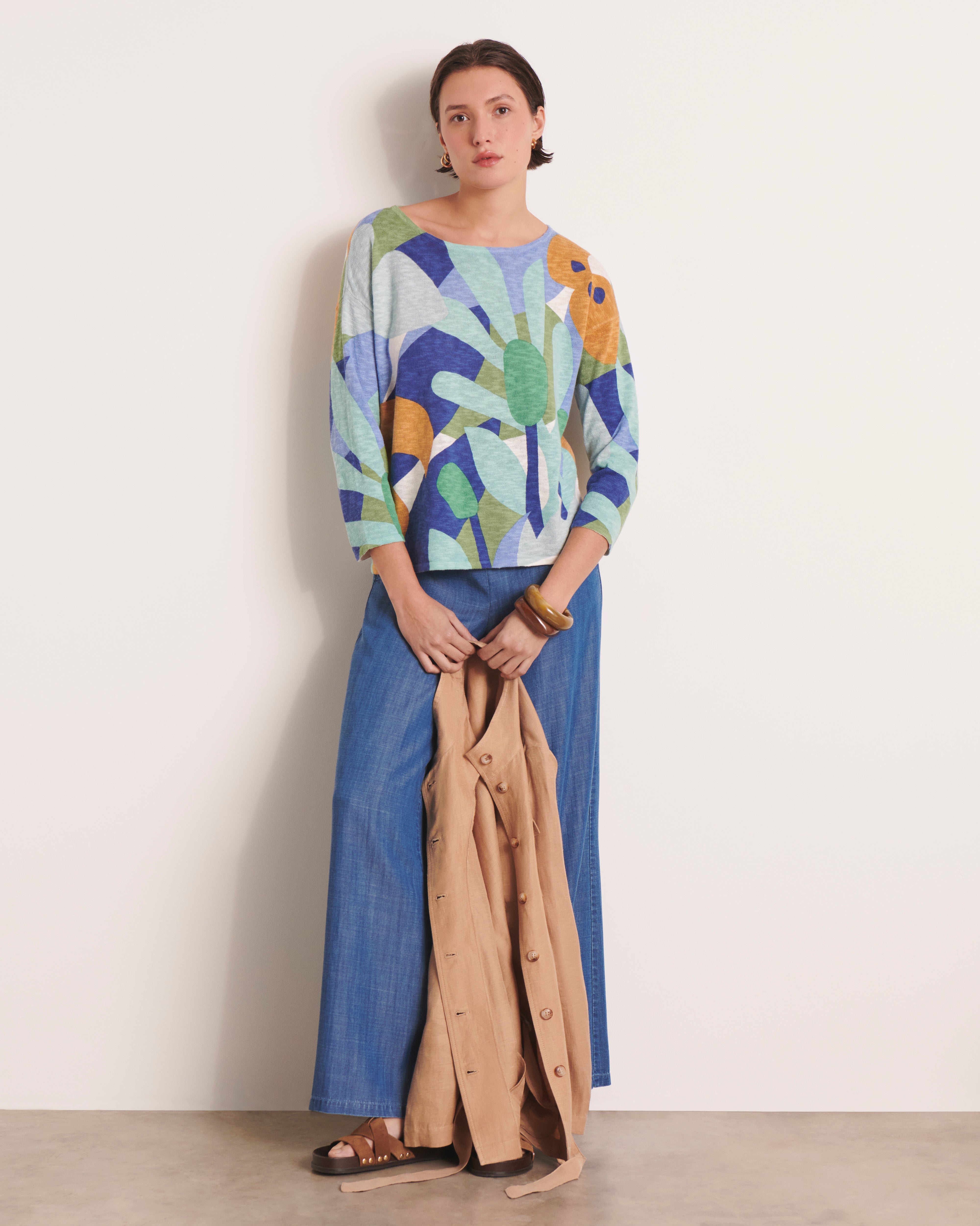 Pull imprimé ALBIZIAME/13192/881