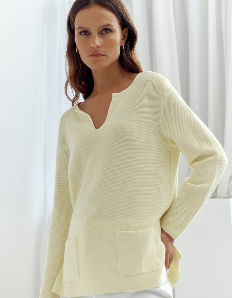Pull maille point mousse ALBUFEIRA/87050/145