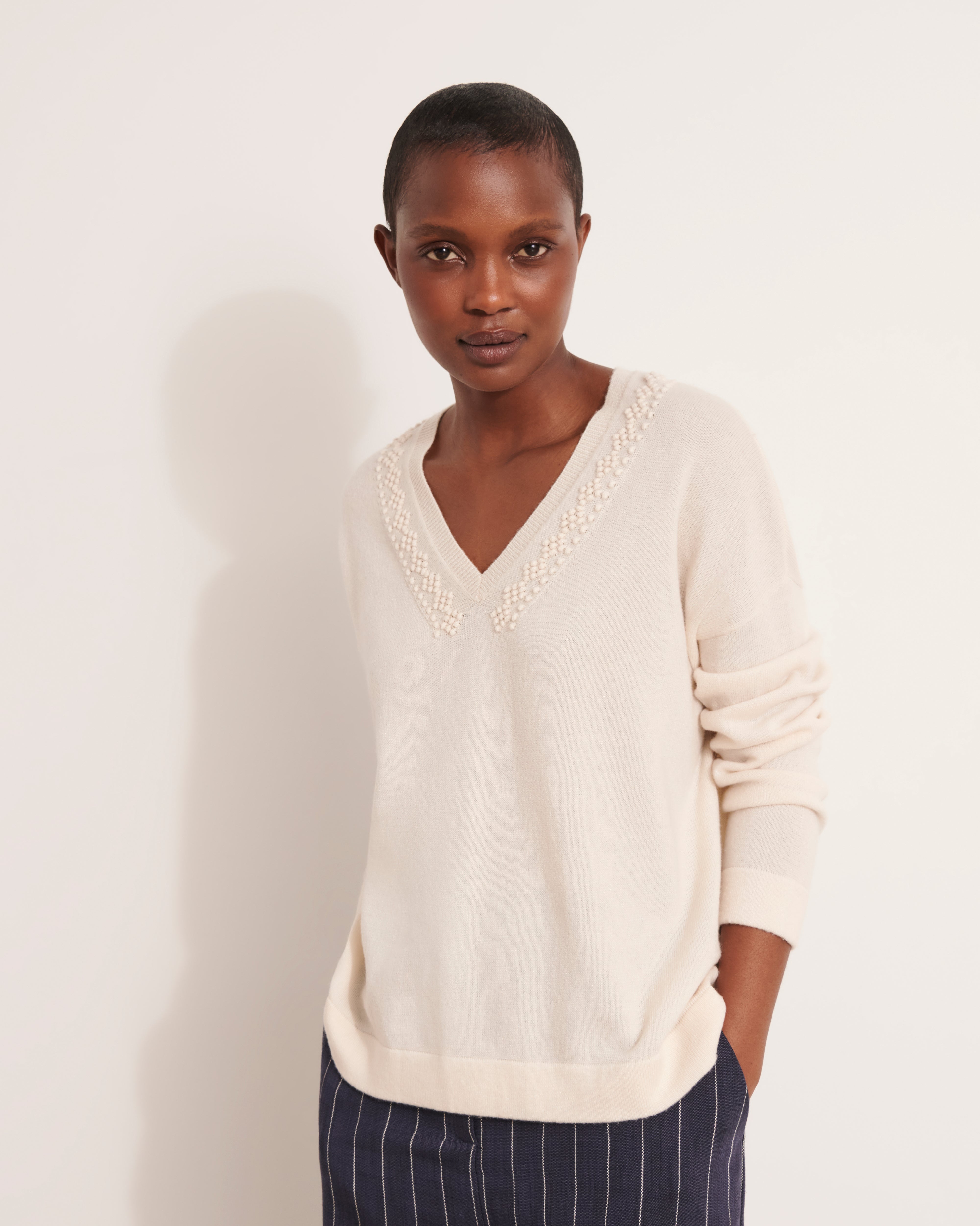 Pull en laine et cachemire ALYSSUM12/12185/005