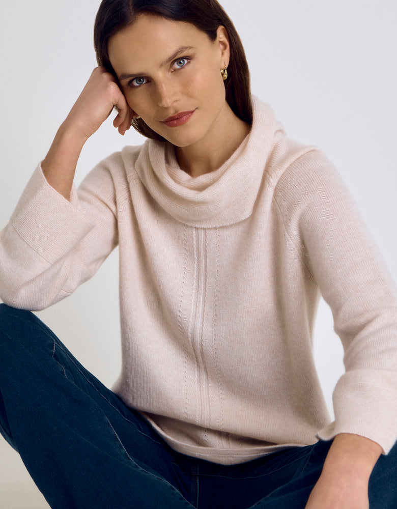 Pull col boule ANAELLE/86032/003