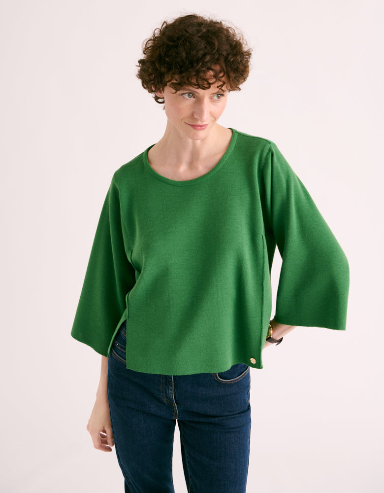 APOLLON88/88209/198 Merino Knit Box Sweater