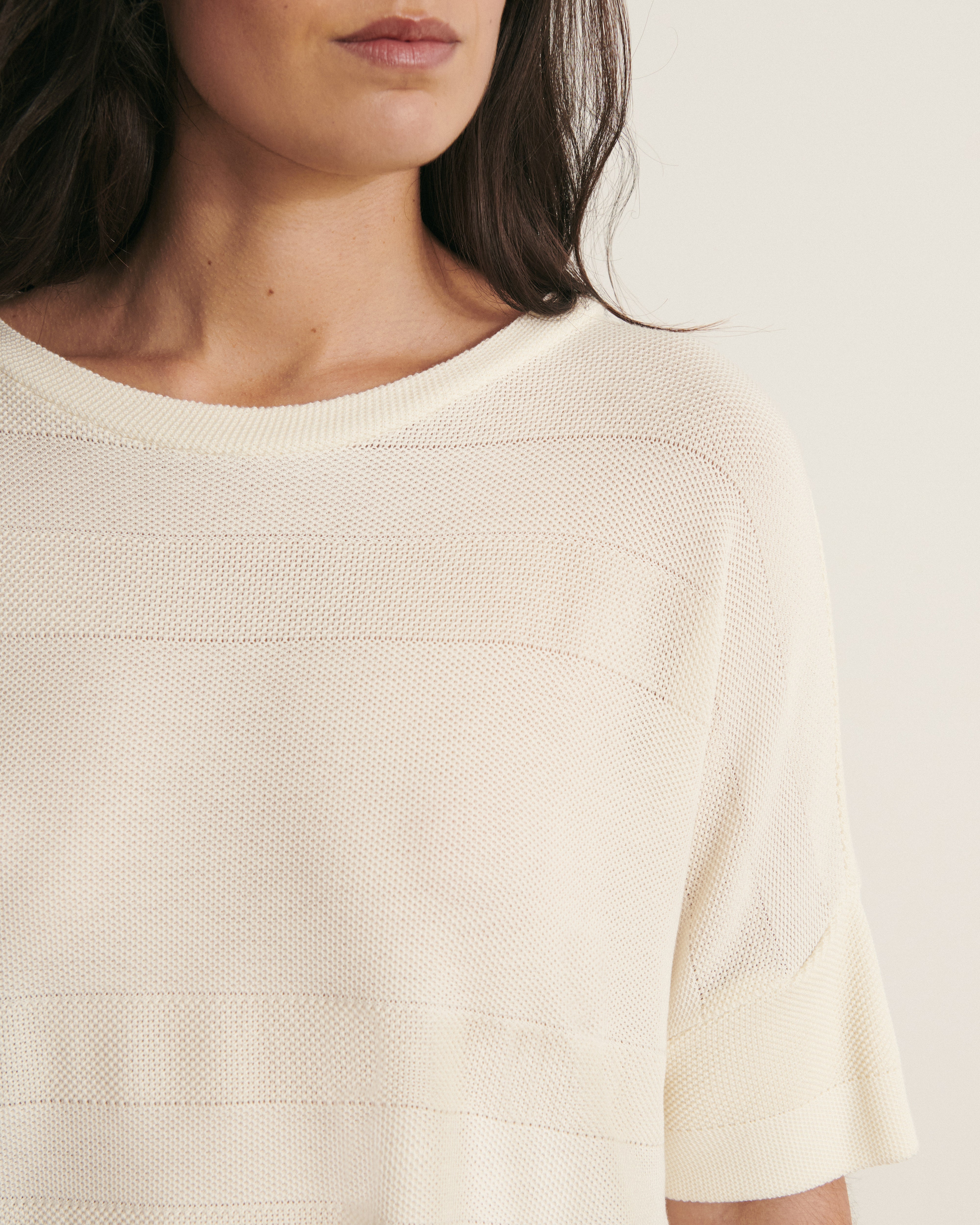 Pull en maille piquée irisée APYACTUA-BIS/11233/003