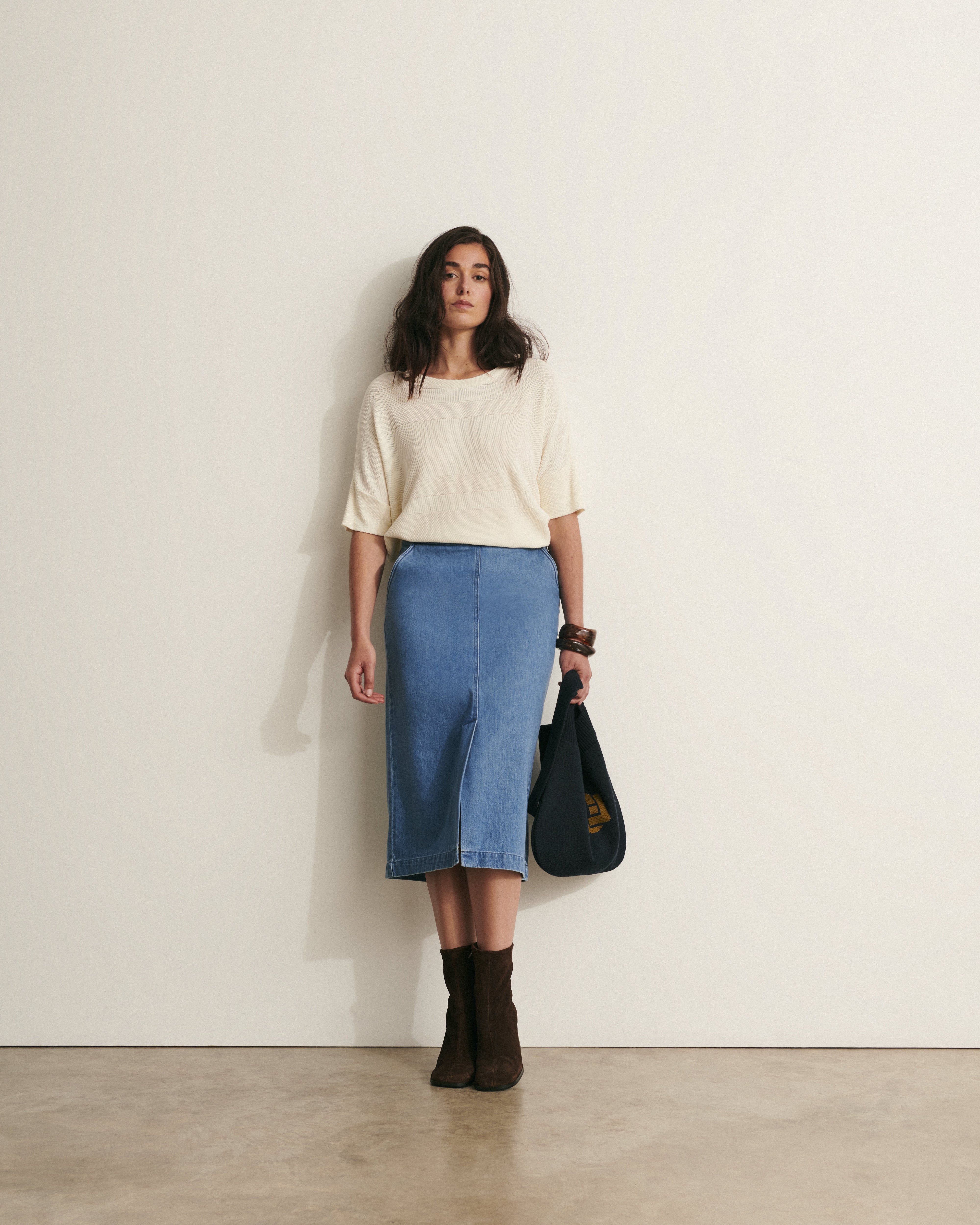Pull en maille piquée irisée APYACTUA-BIS/11233/003