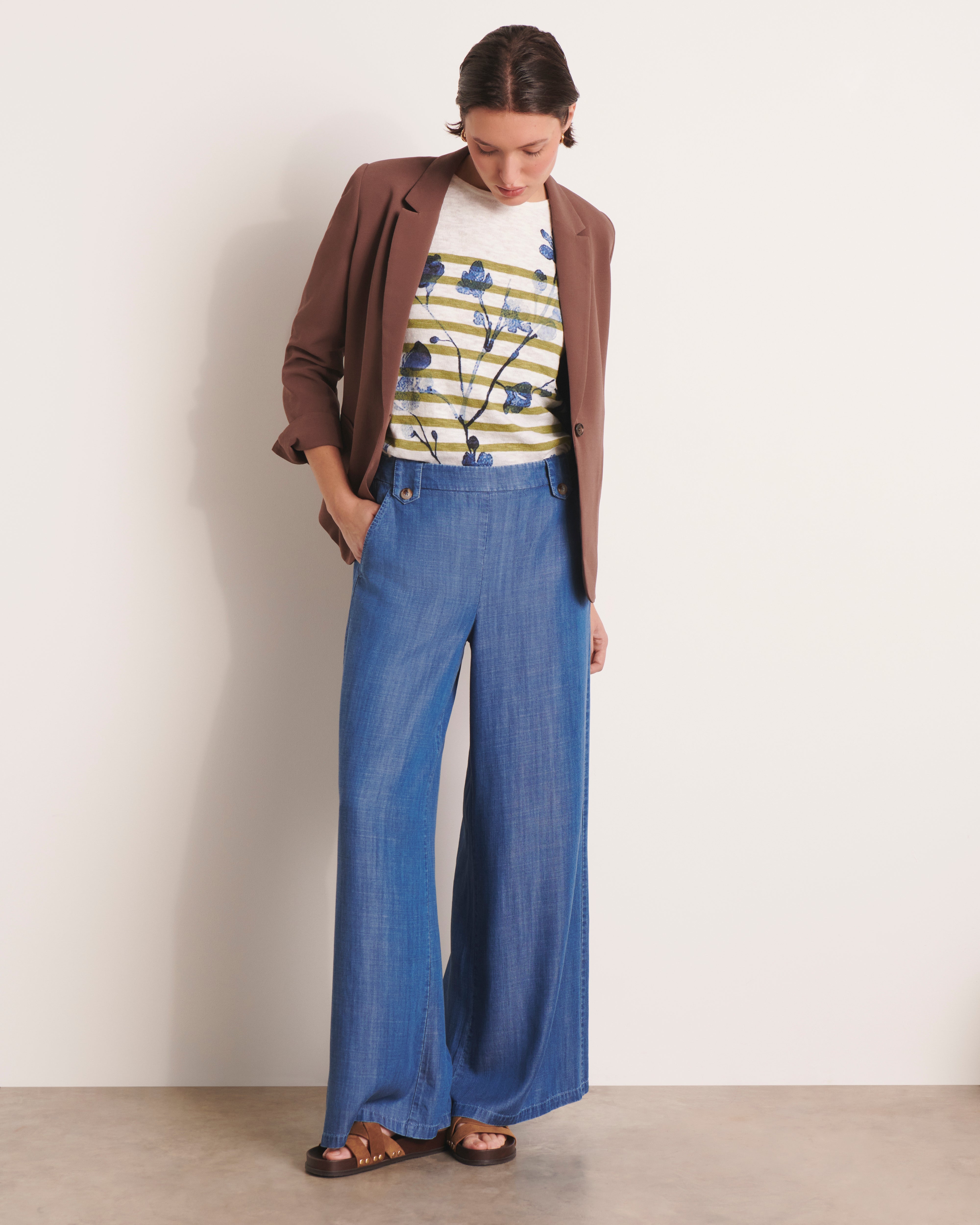 Pull imprimé ARBUSTE/13186/881