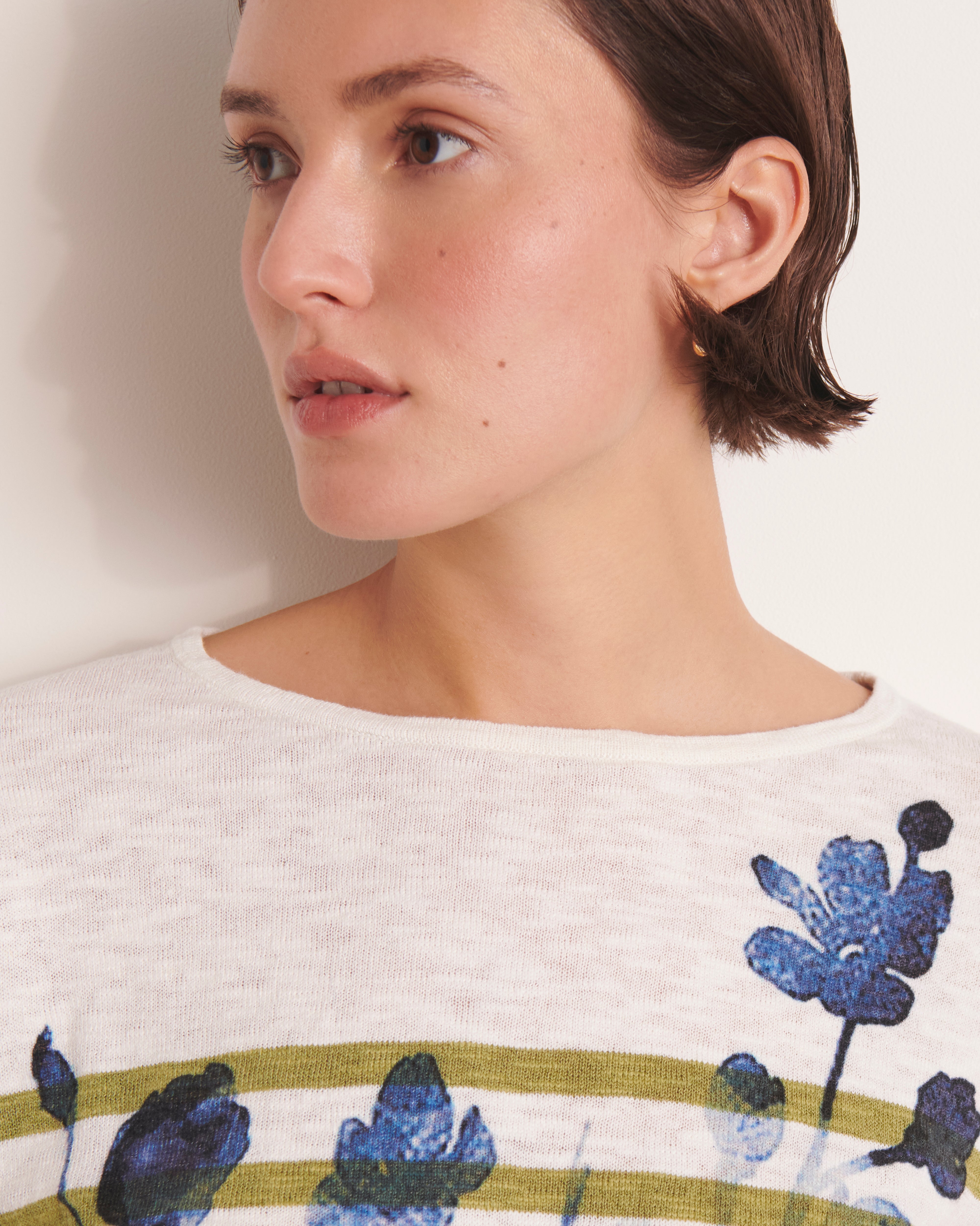 Pull imprimé ARBUSTE/13186/881