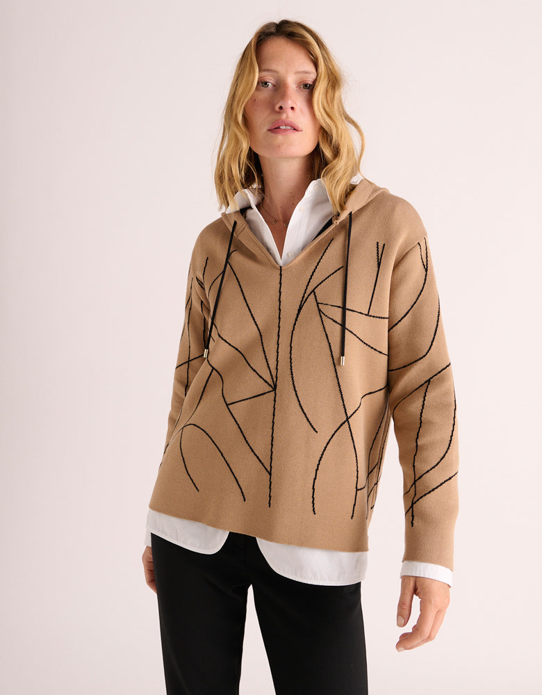 Sweat maille jacquard ARDEN/88229/791