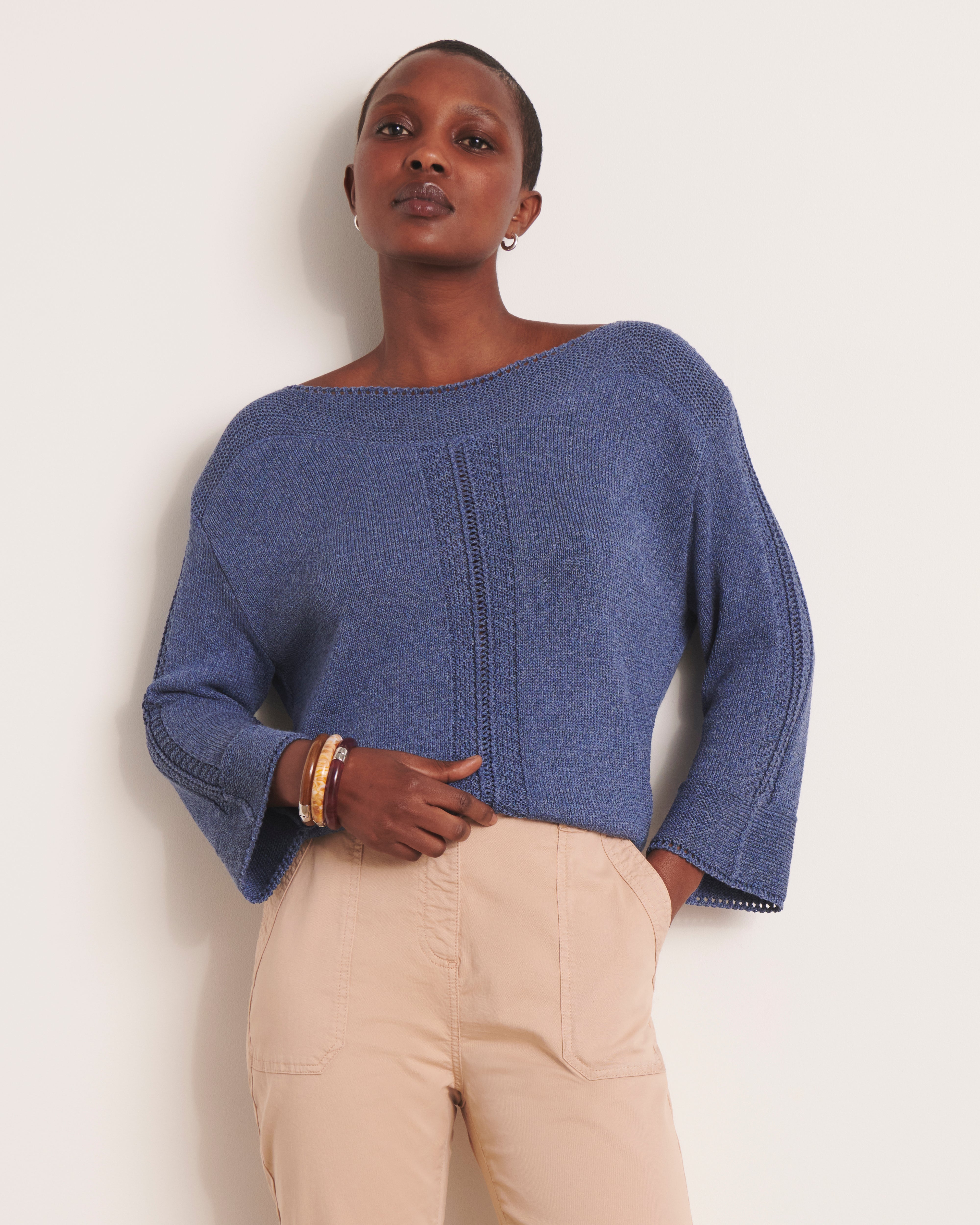 Pull encolure bateau ASTRE/13005/304