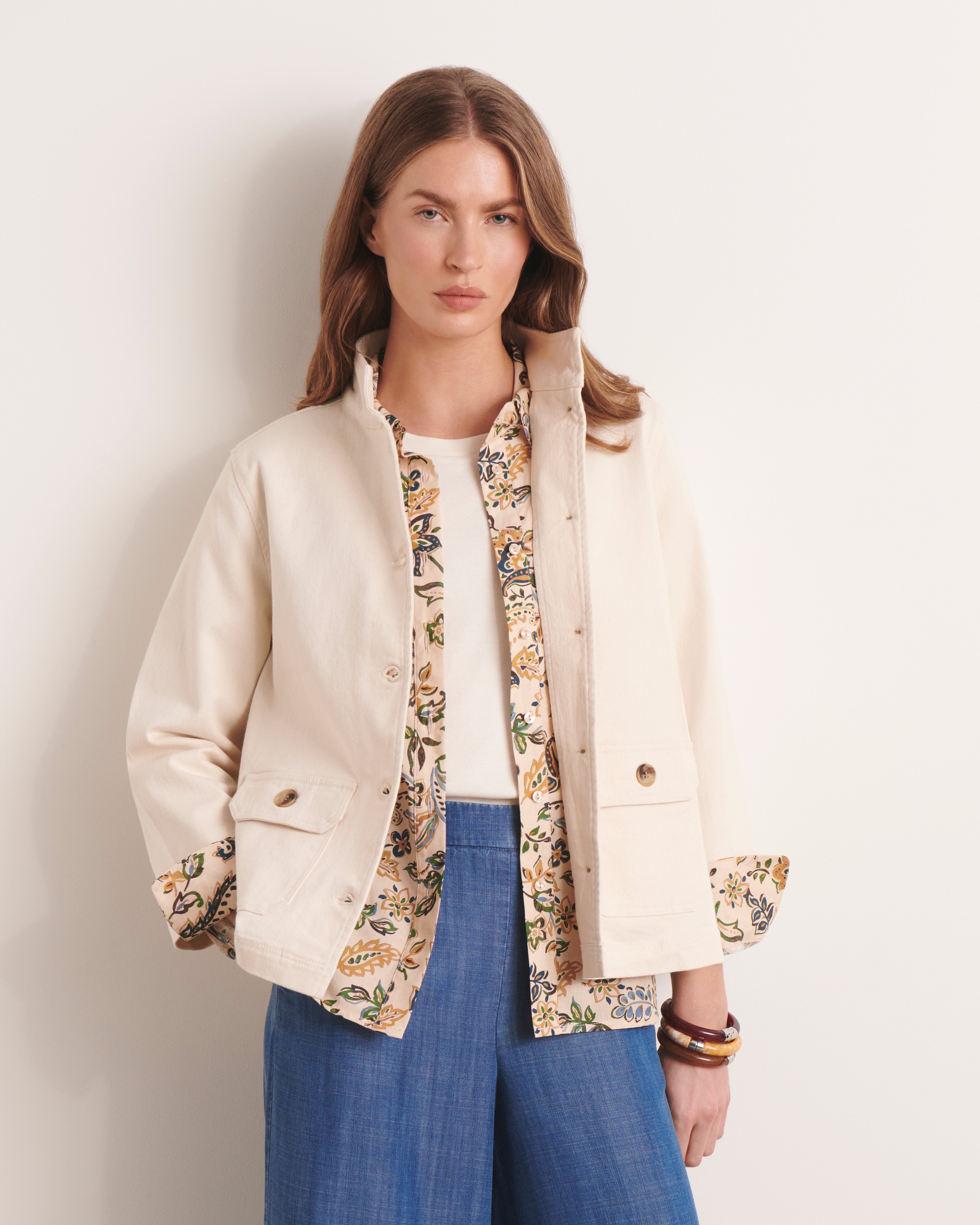 Veste col droit BERRINE/13172/007