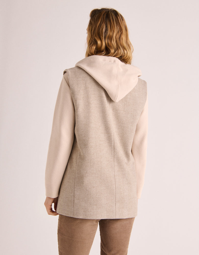トップス mpen DB EASY BLAZER SLEEVELESS JACKET Sleeveless Blazer Vest for Women Lightweight Lapel Button