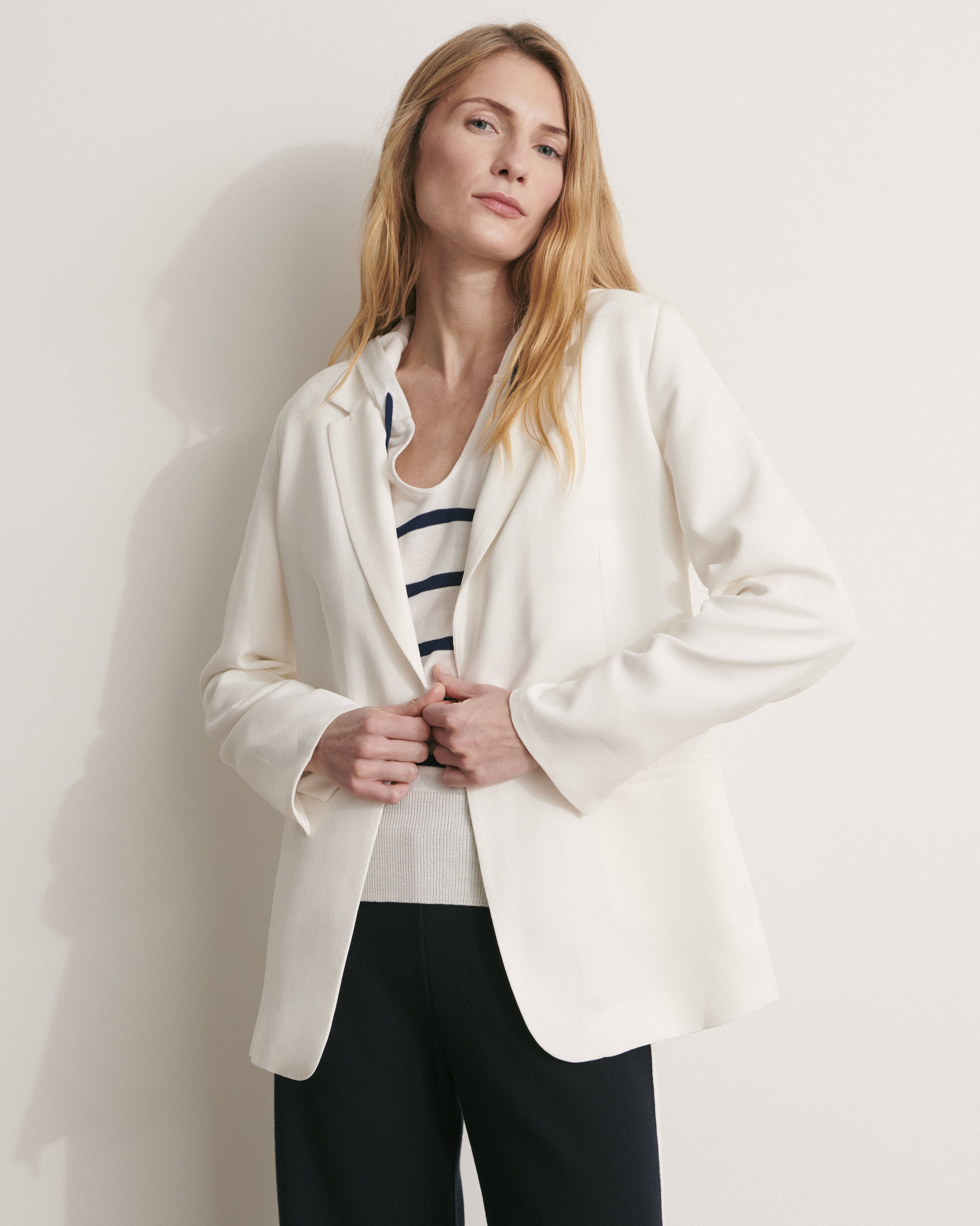 Vestes Blazer fluide BONIFACIO11/11022/003