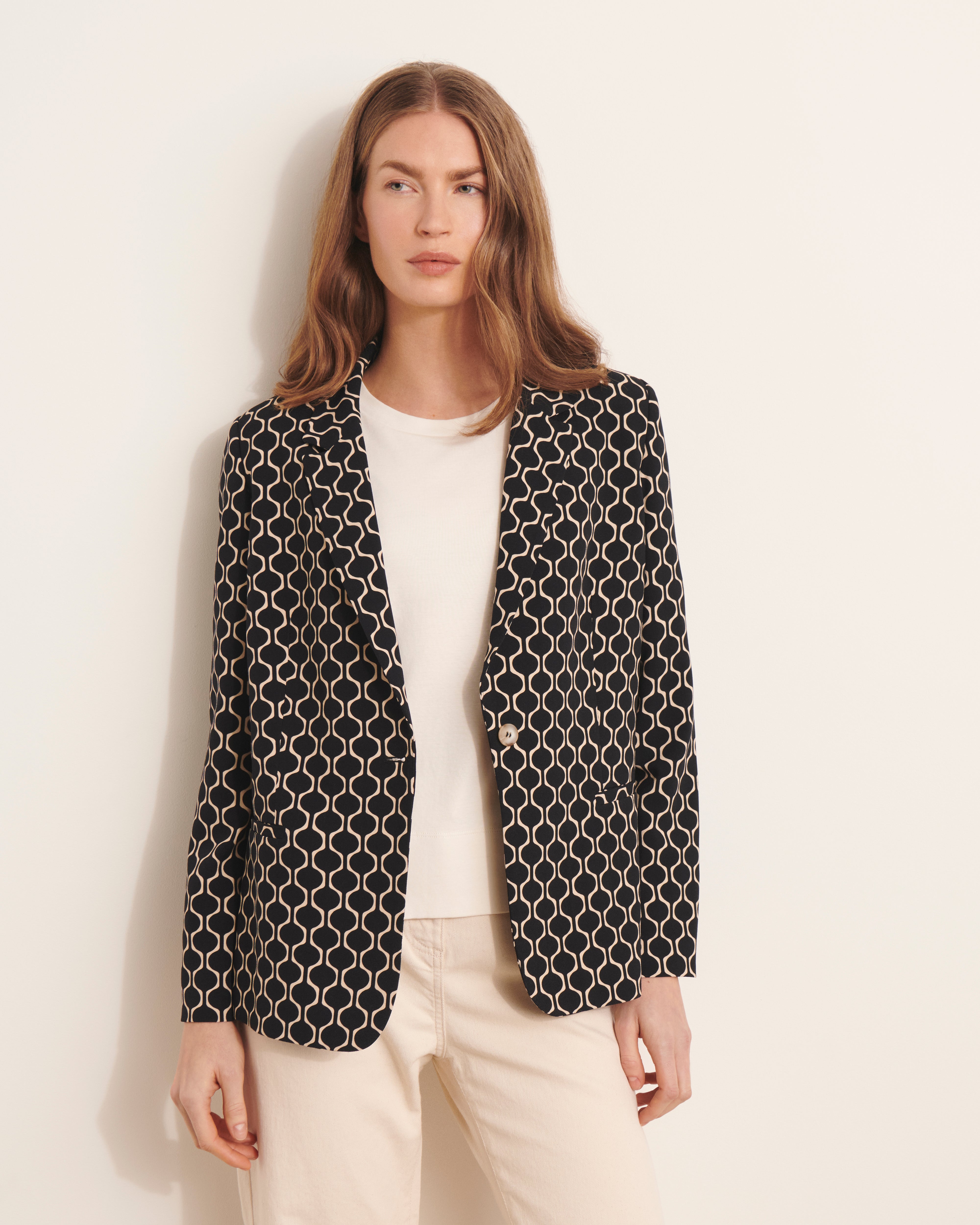 Veste blazer imprimée BORSALINO/13148/670