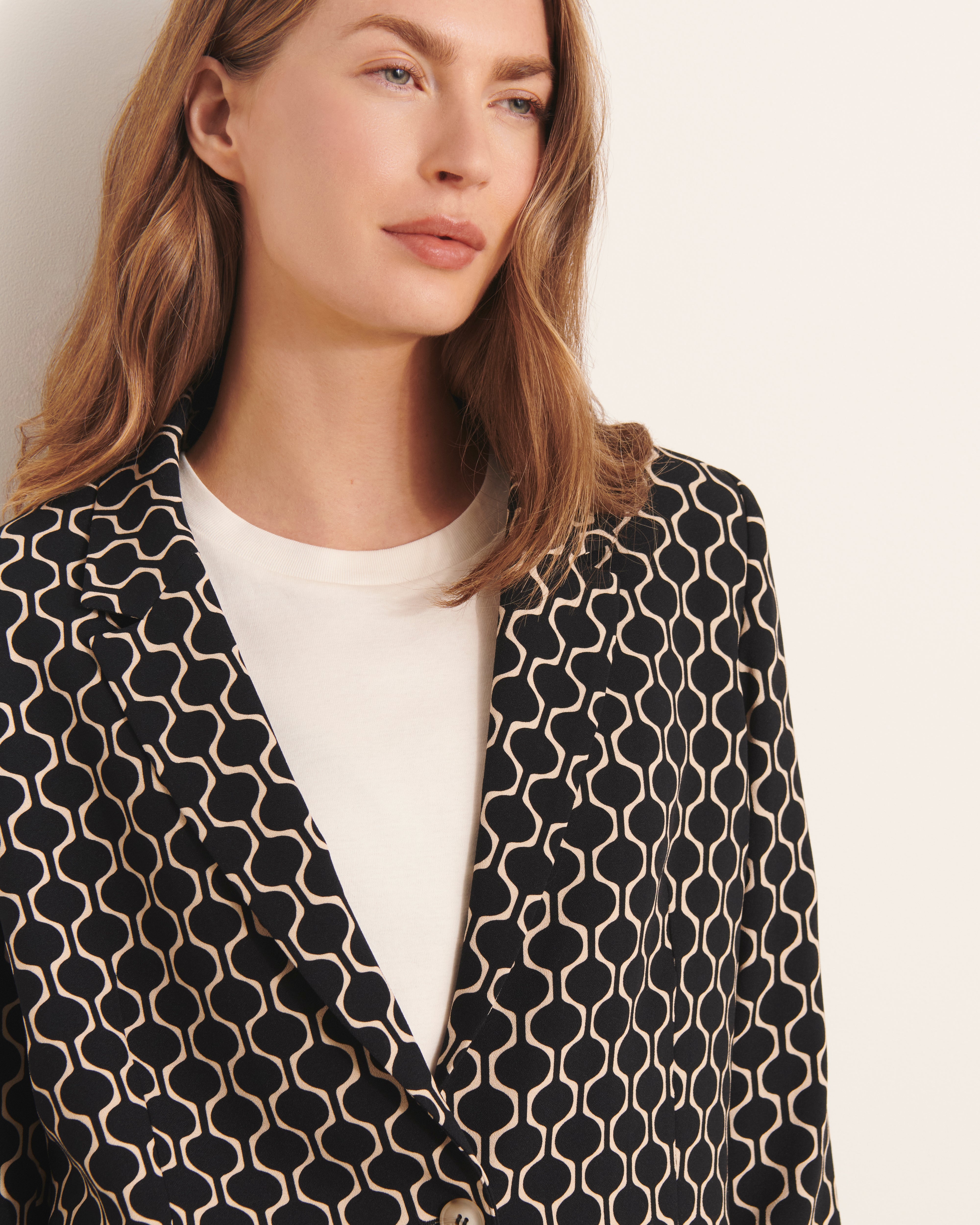 Veste blazer imprimée BORSALINO/13148/670