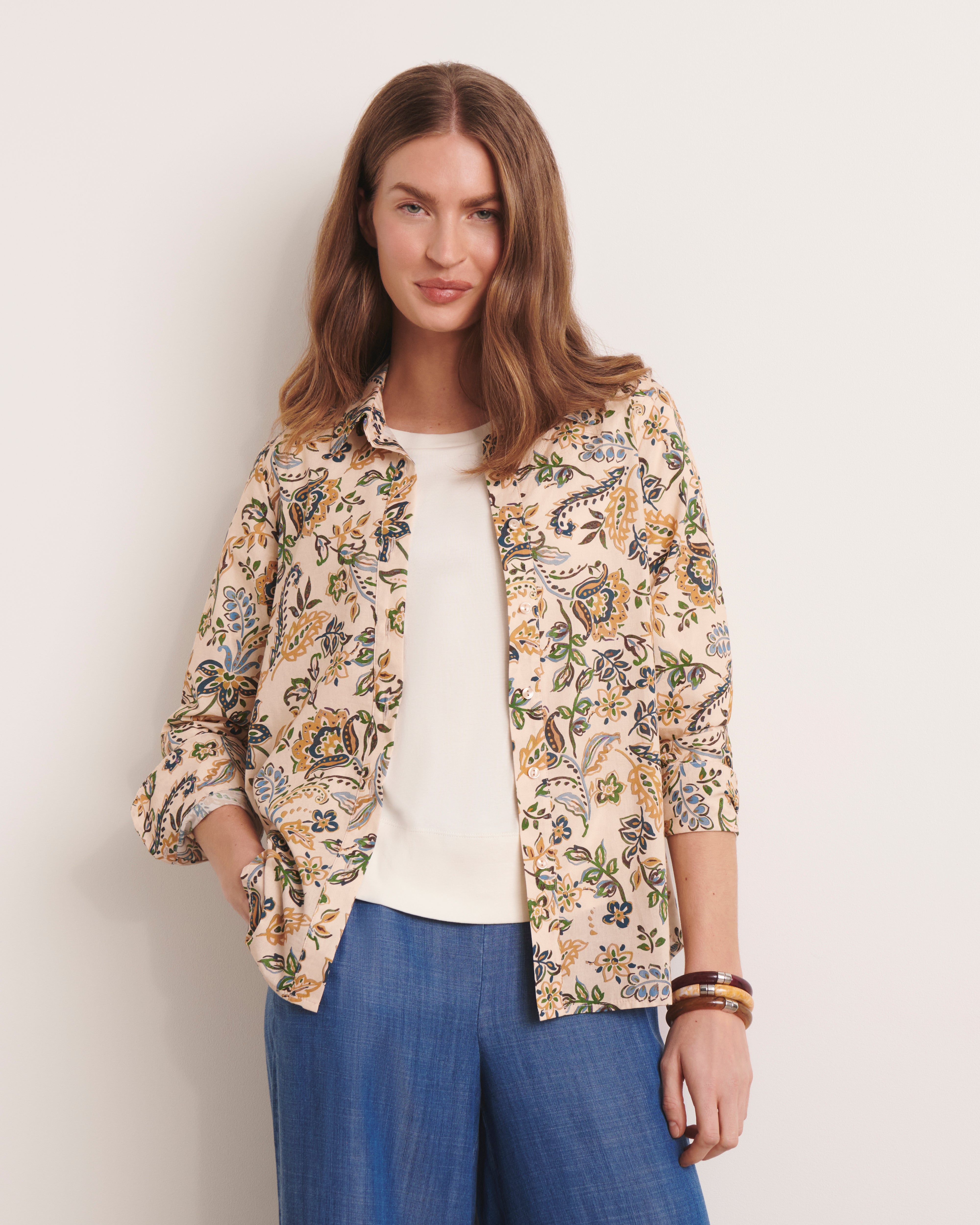 Chemisier imprimé CALABRE/13168/634