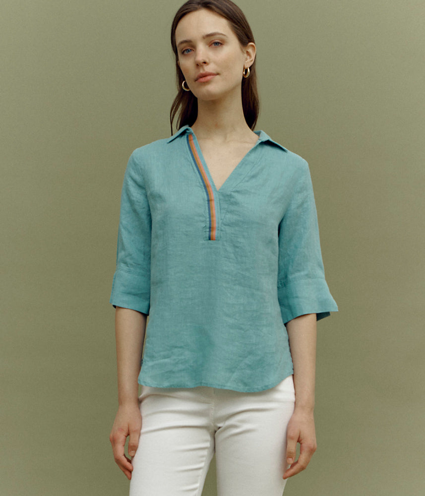 Washed linen shirt CAMBALA/85099/246