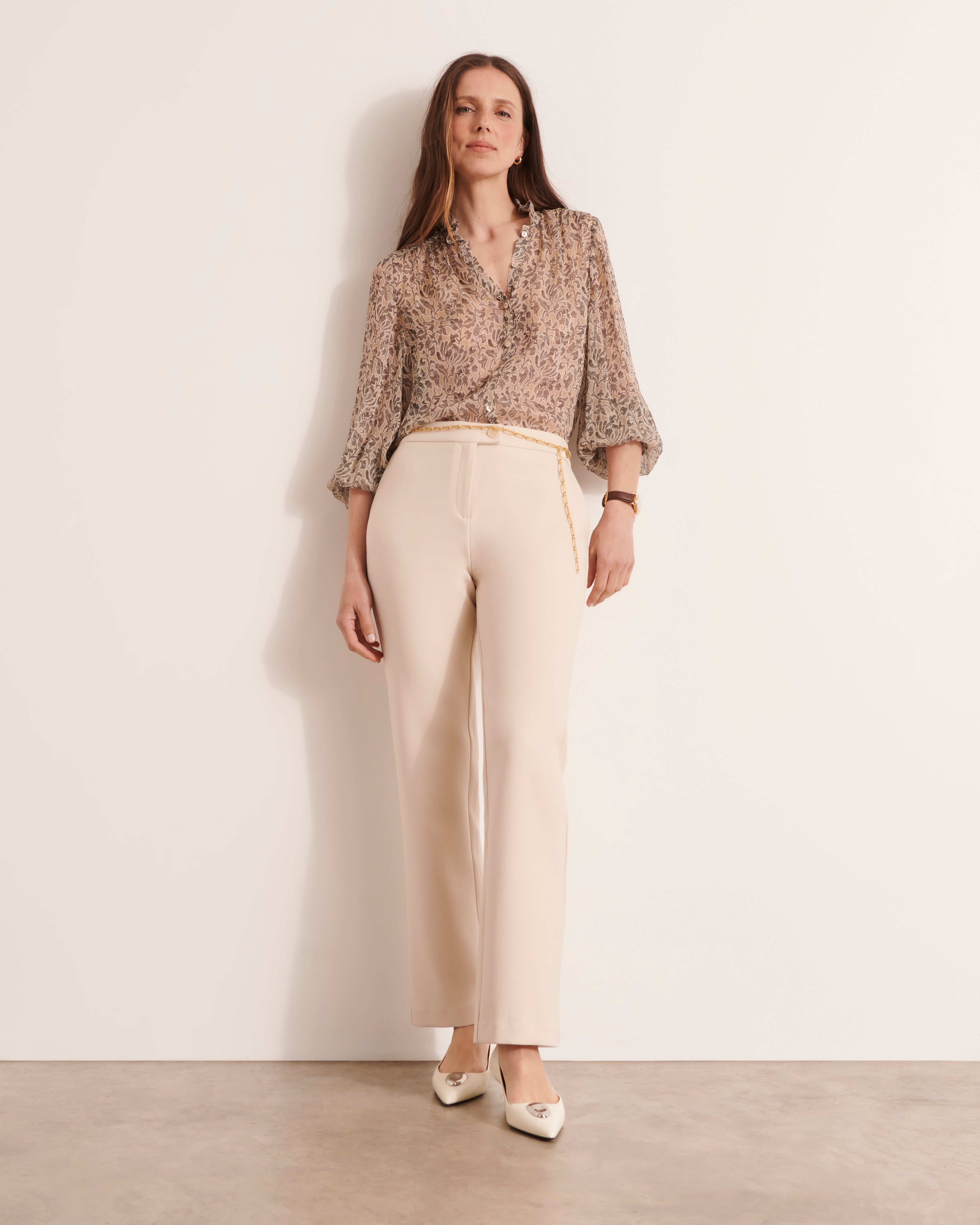 Chemisier imprimé CARACTERE/12151/531