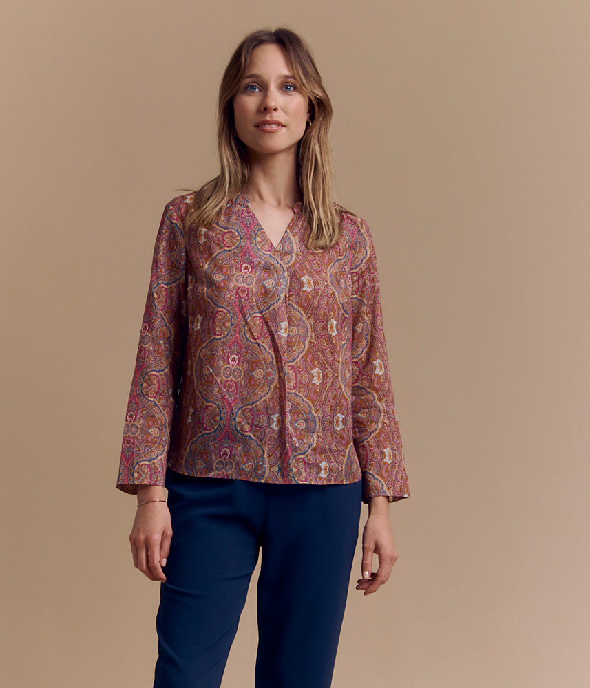 Cotton blouse CASHMER/84295/650