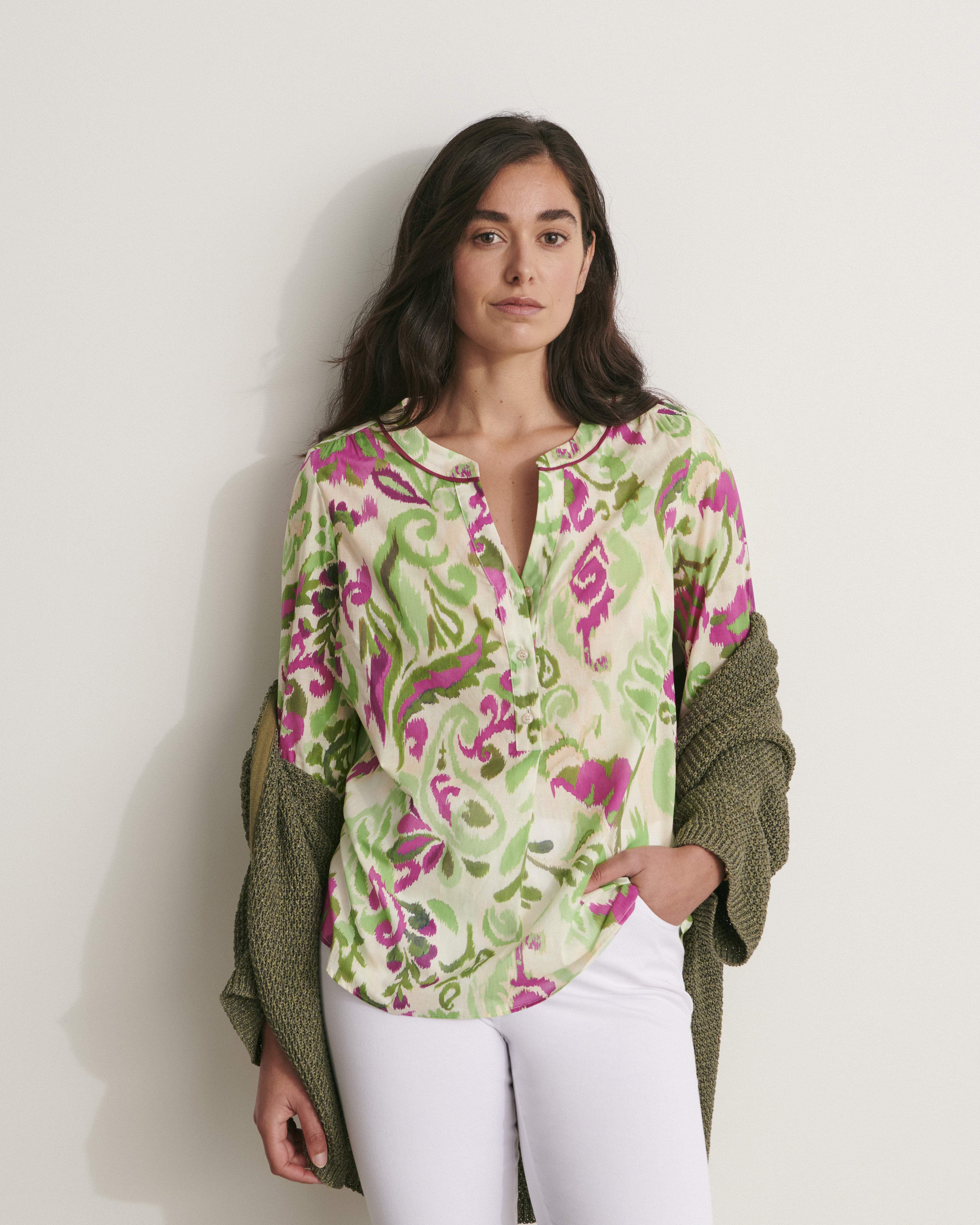 Blouse imprimée CHAPITEAU11/11223/600
