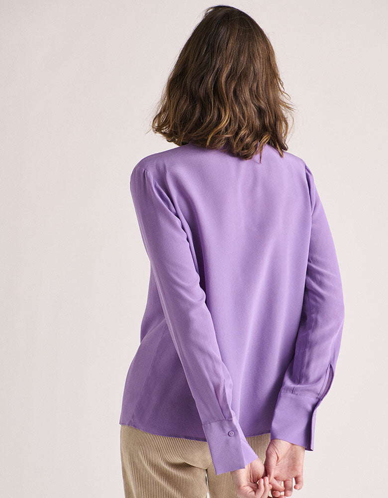 Chemisier Violet Femme - Chemisiers élégants et chics Chemisier Violet Femme - Chemisiers élégants et chics