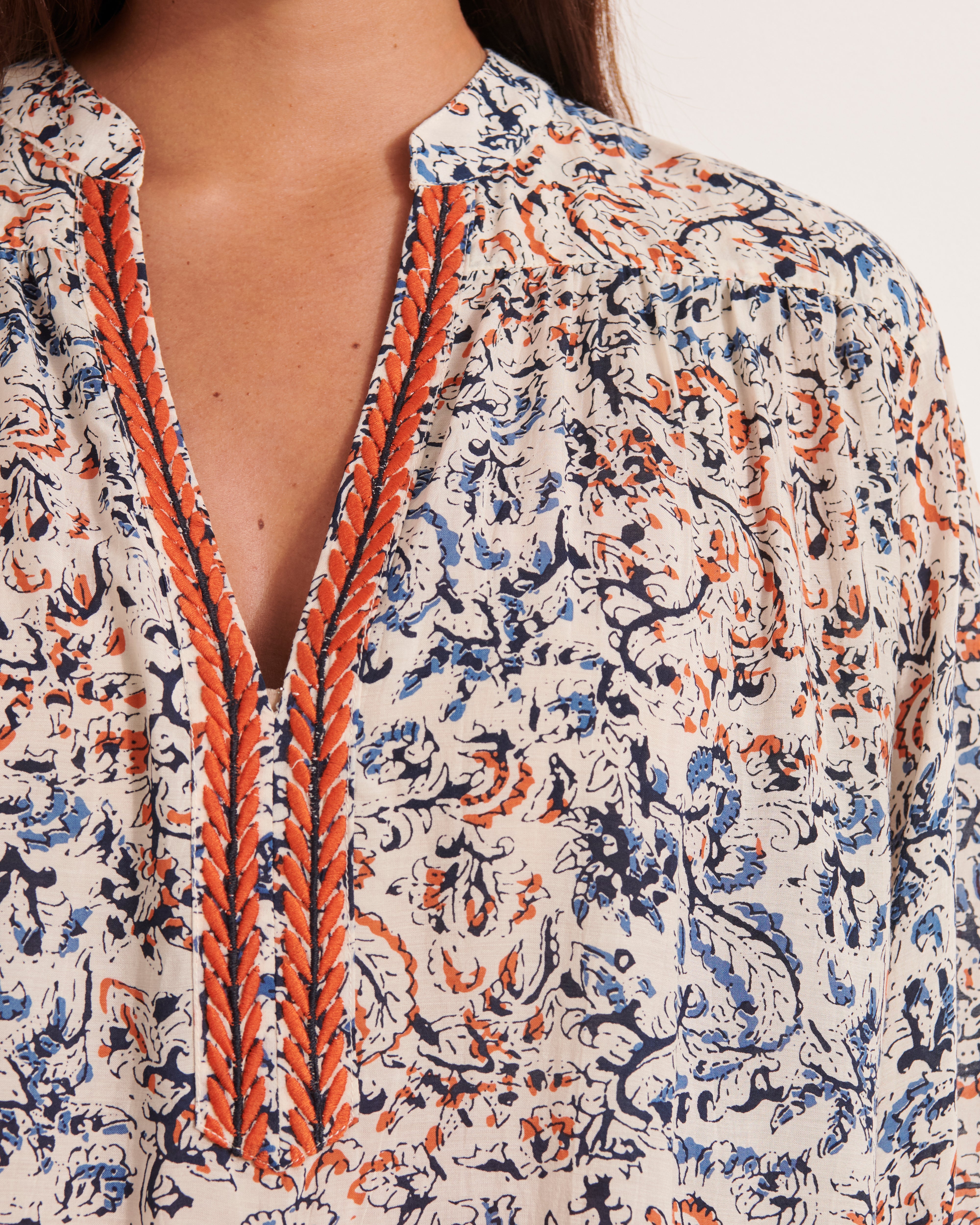 Blouse imprimée CITRONNADE/12136/511