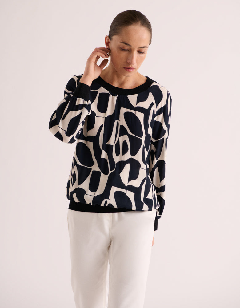 Blouse imprimée COLETTE/88227/670