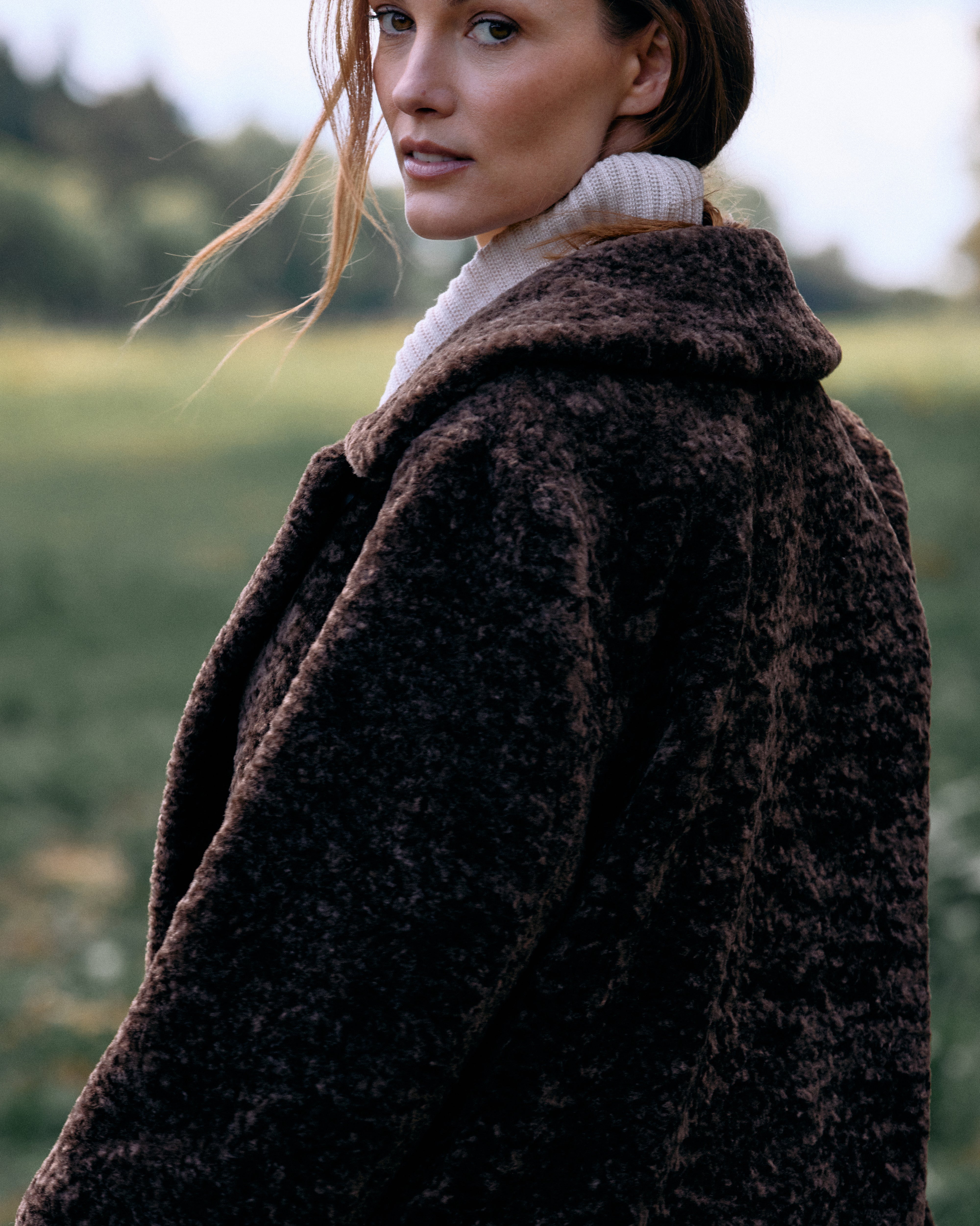 Manteau 3/4 en fausse fourrure MALAMUTE12/12034/048