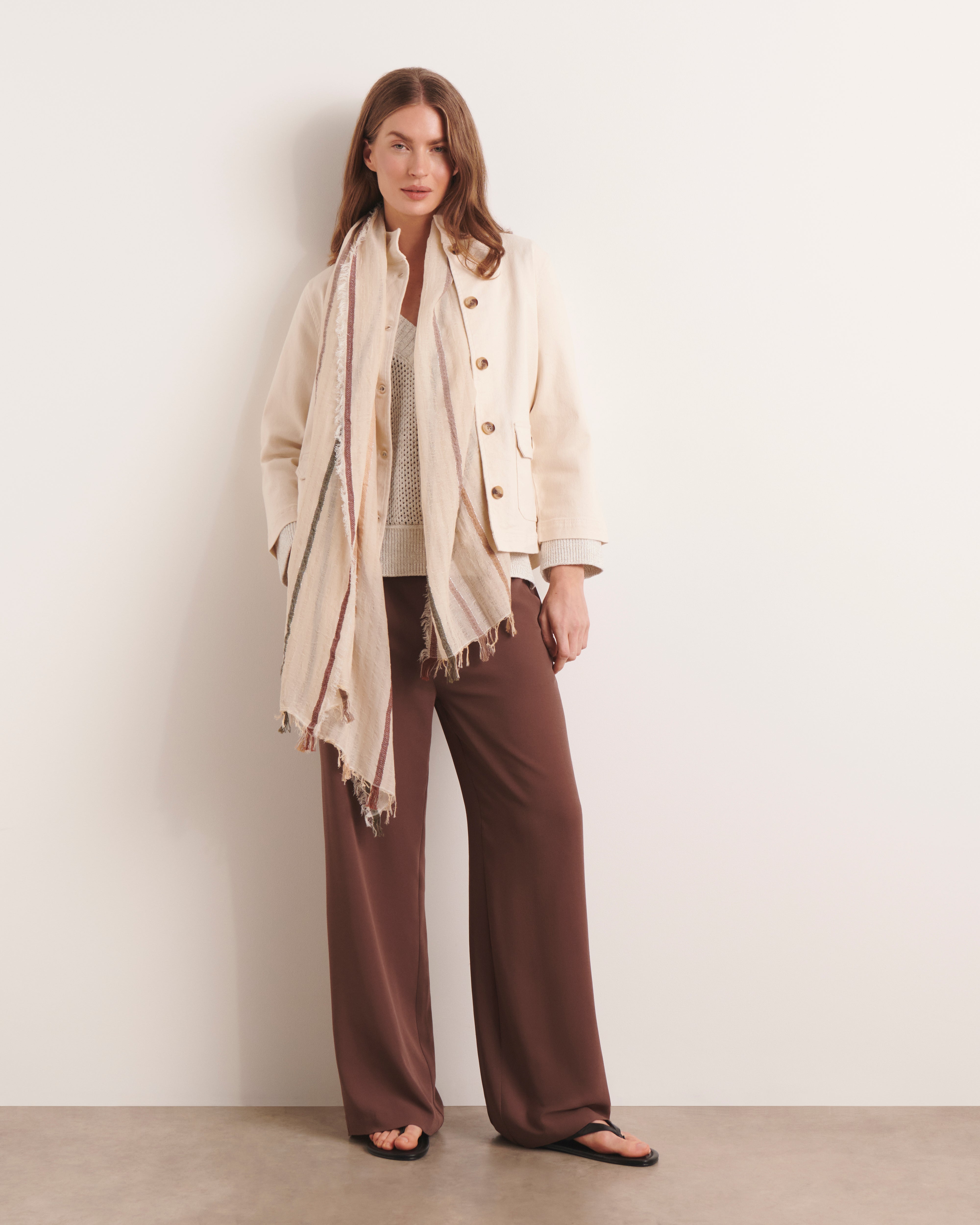 Echarpe à rayures EGEE/13101/521