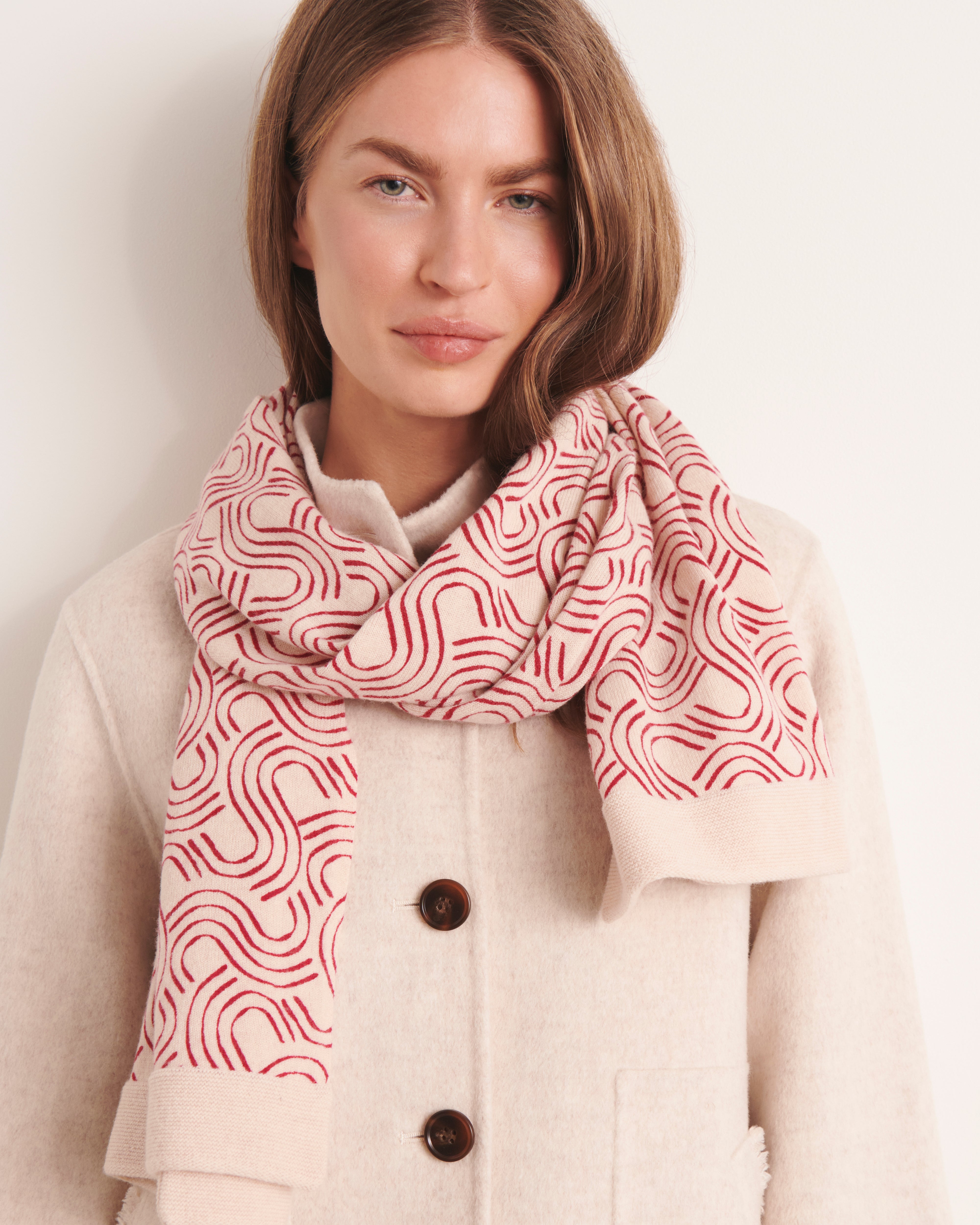 Echarpe imprimée ELIE/13075/901