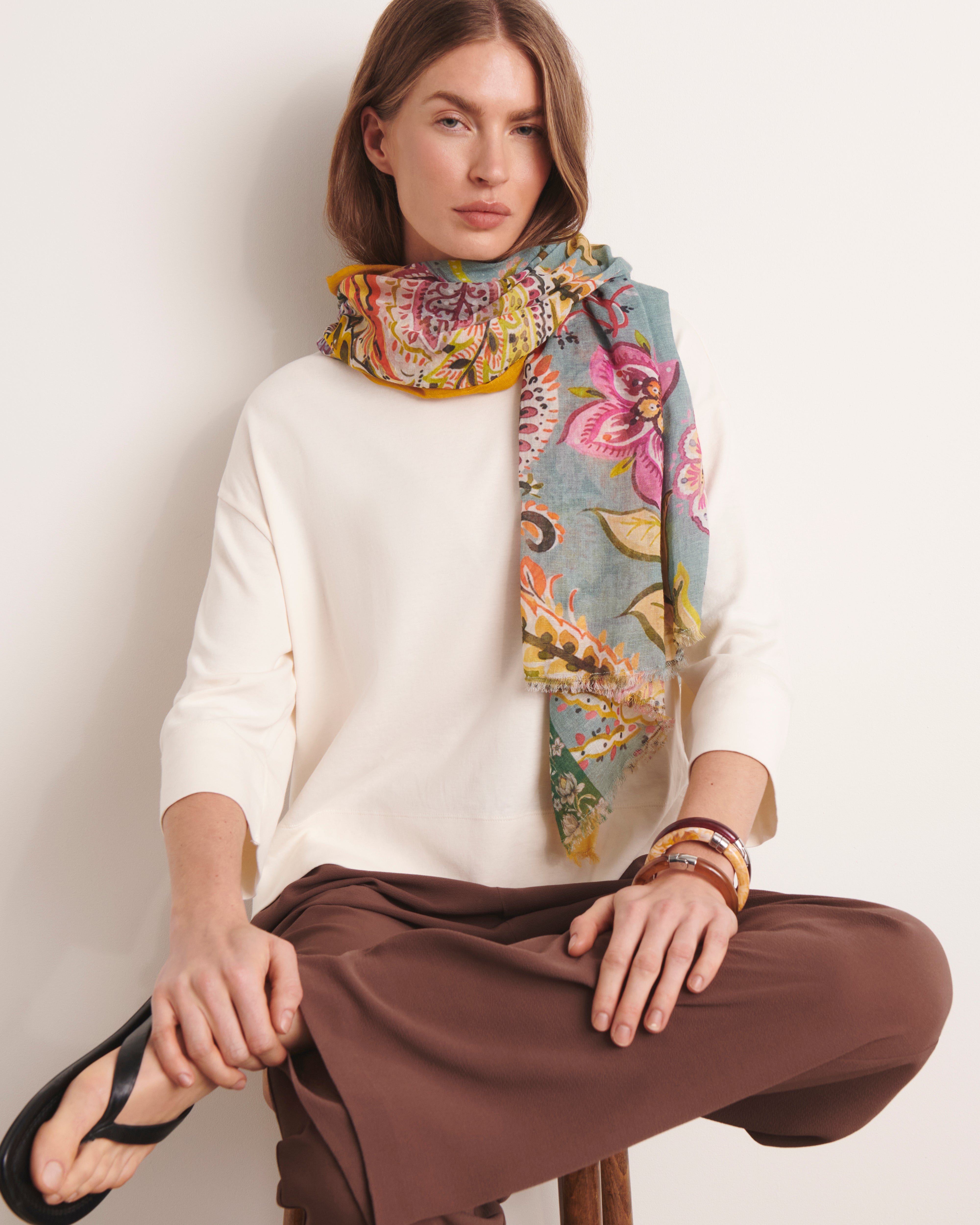 Echarpe imprimée EOS/13102/620